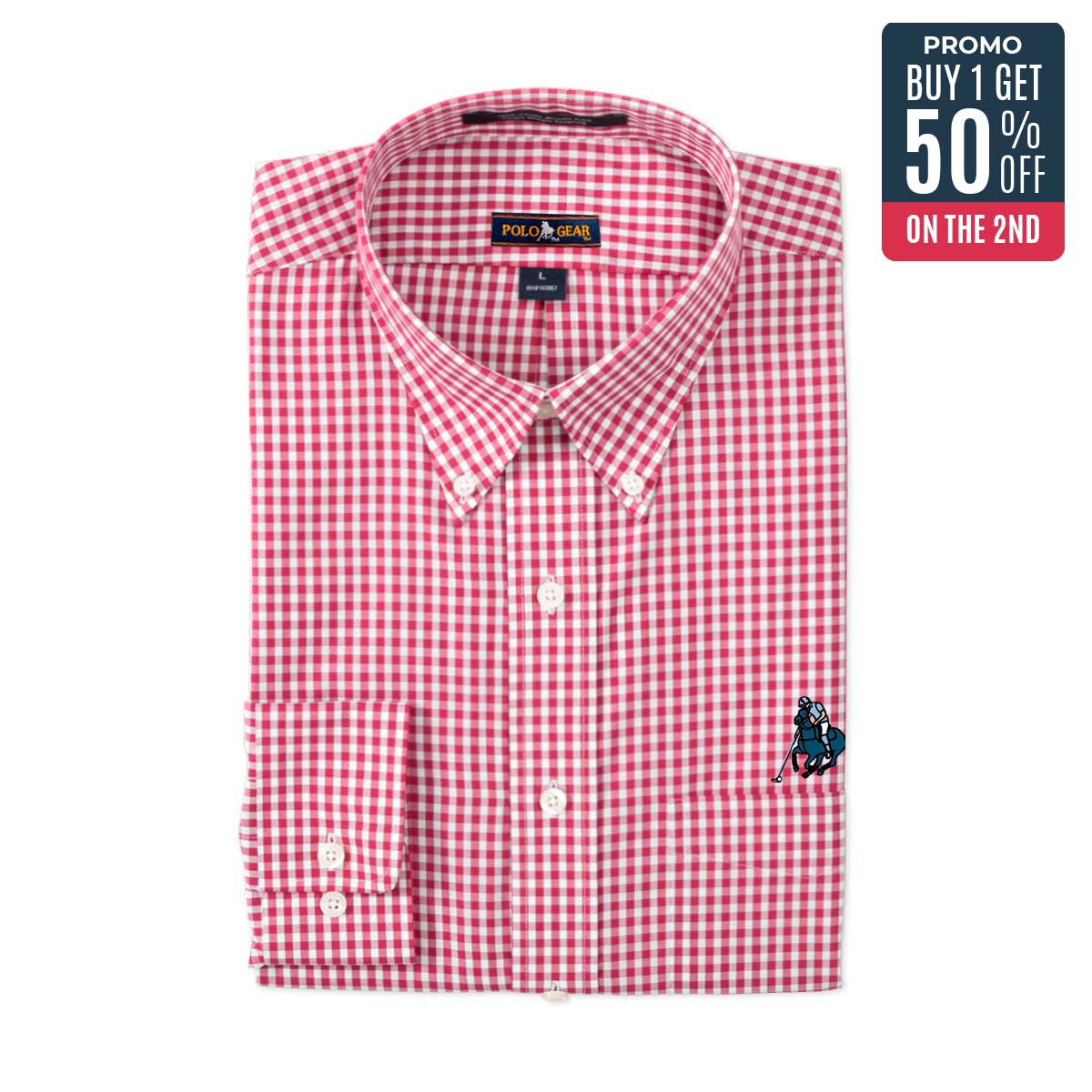 Polo Sport Shirt – Classic Fit PGCrimson
