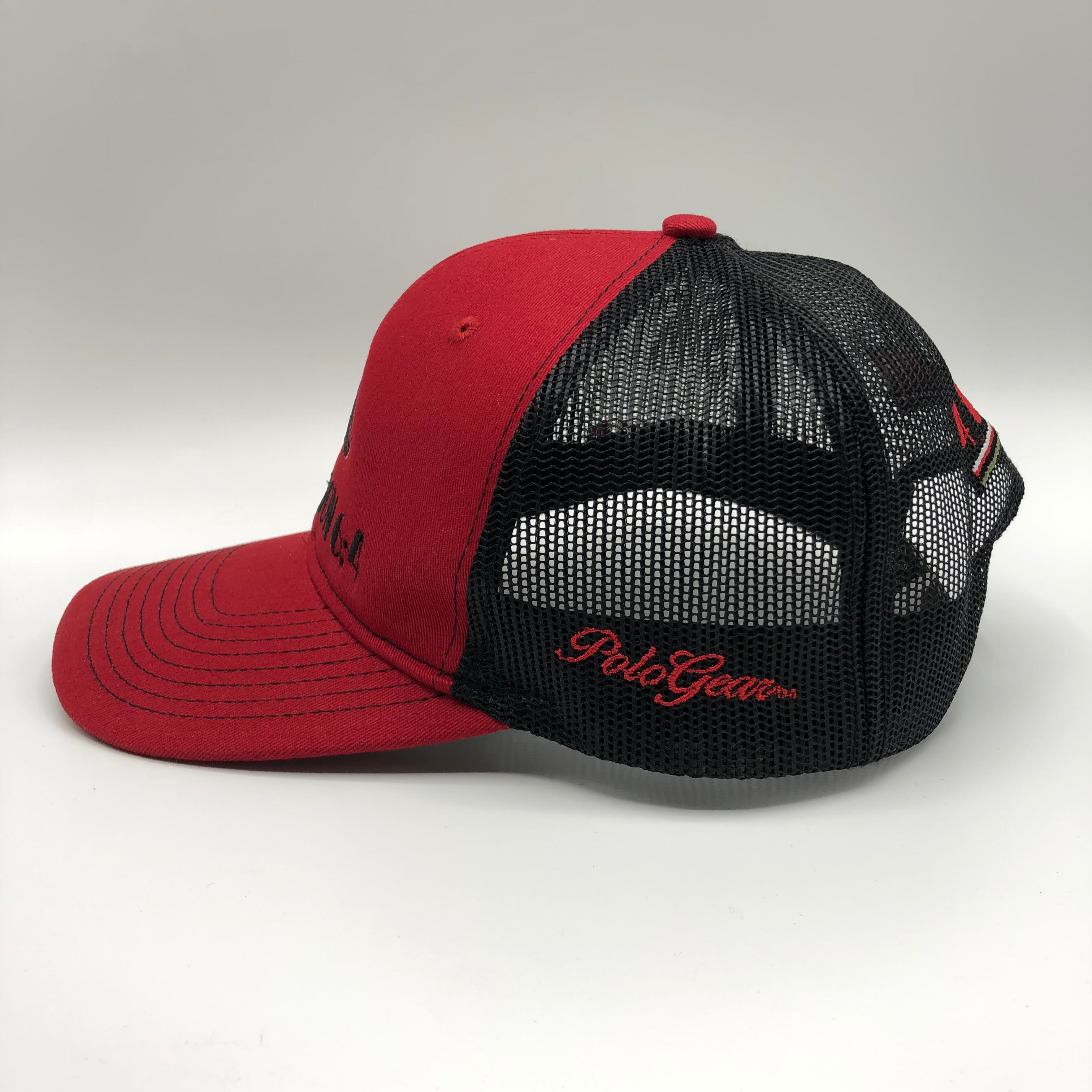 Cap-4 Horsemen Trucker-War-Red/Black