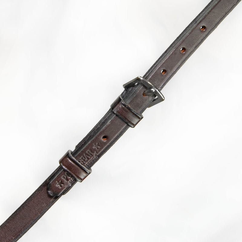 Noseband - Drop Ring English Bridle Leather