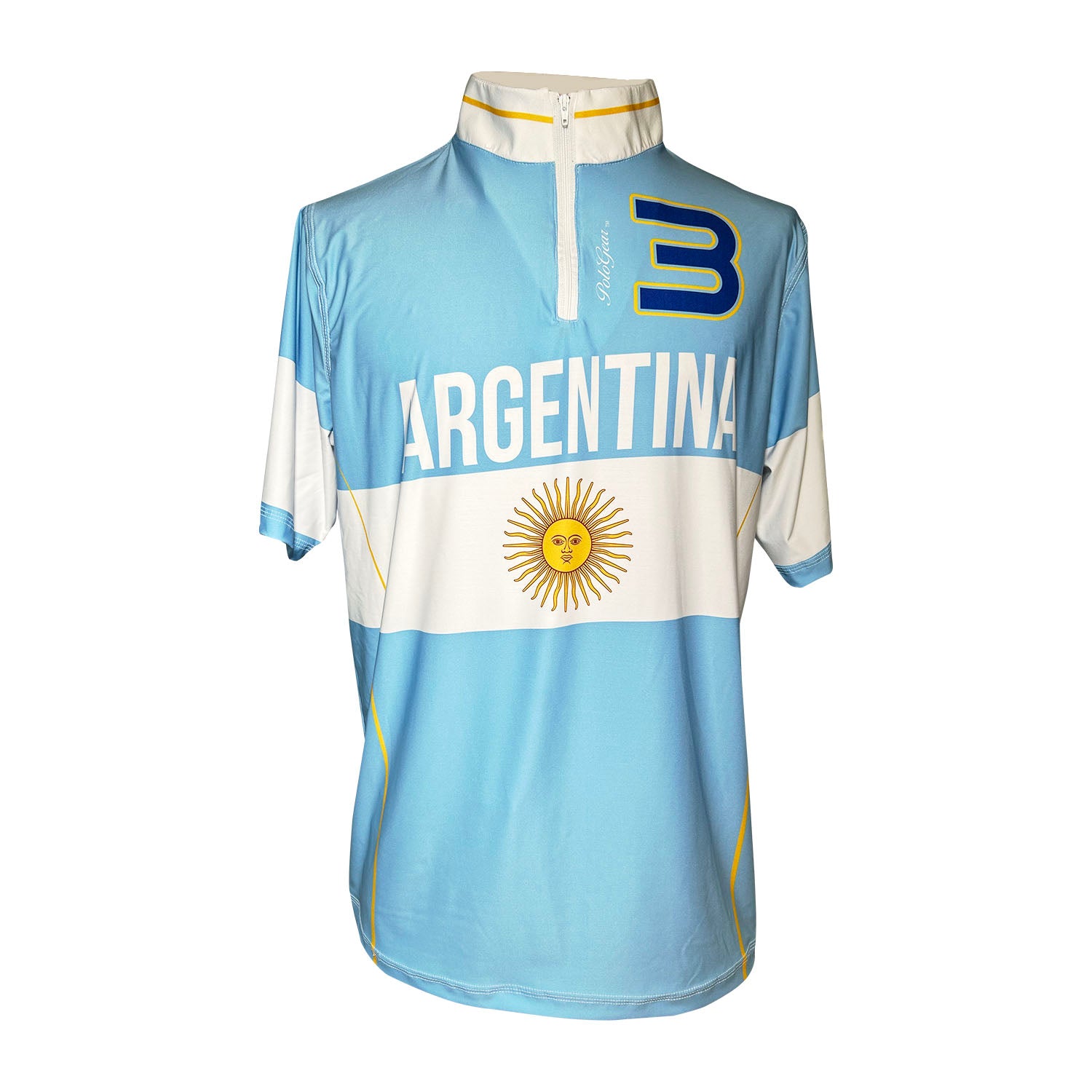 argentina football gear Polo Team Shirt