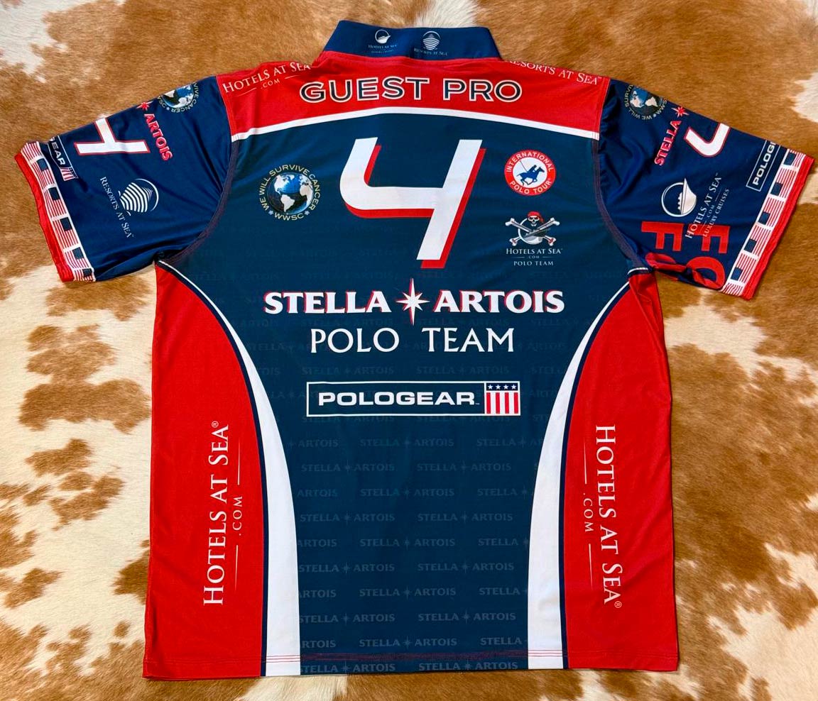 International Polo Tour Sublimated Team Jersey - Stella Artois
