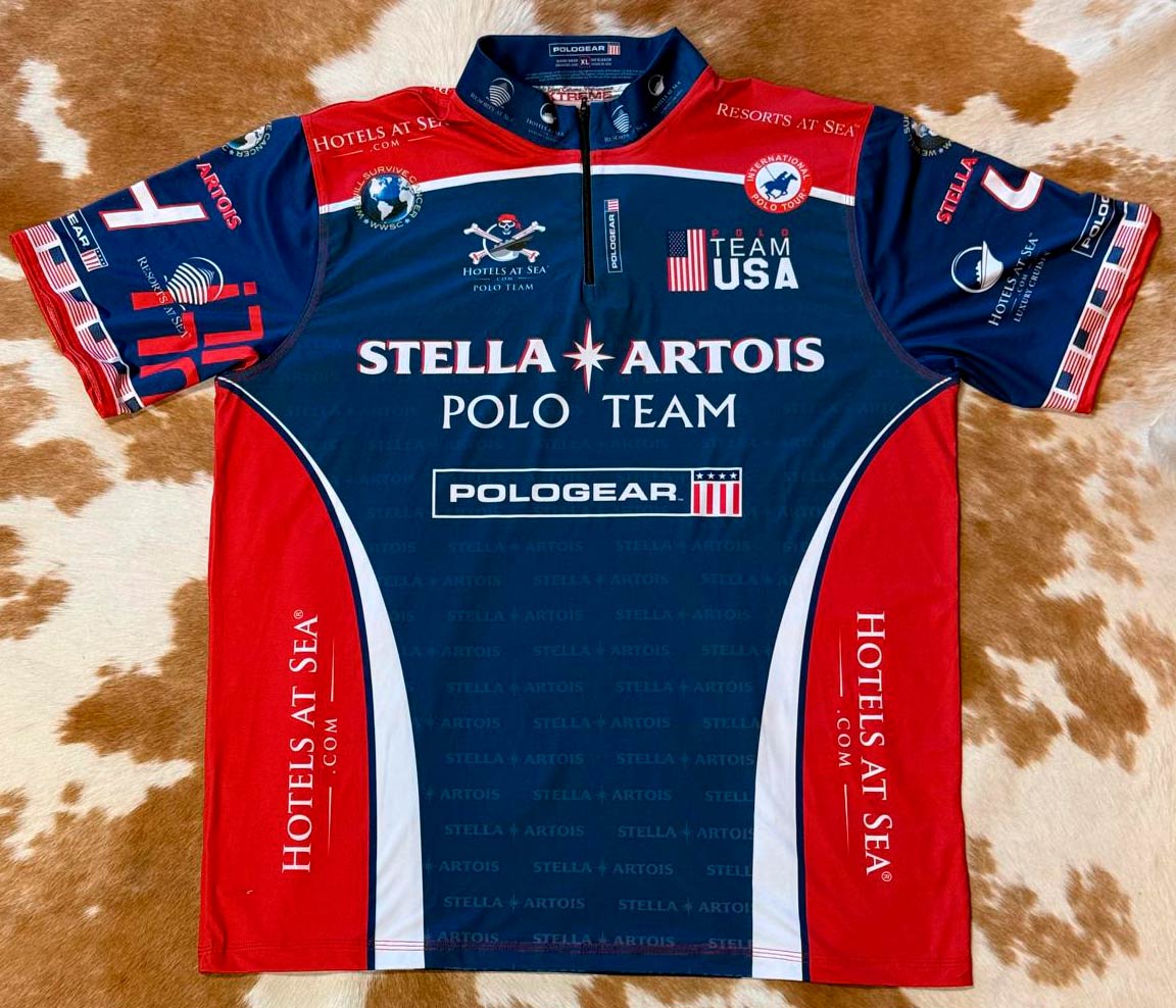 International Polo Tour Sublimated Team Jersey - Stella Artois