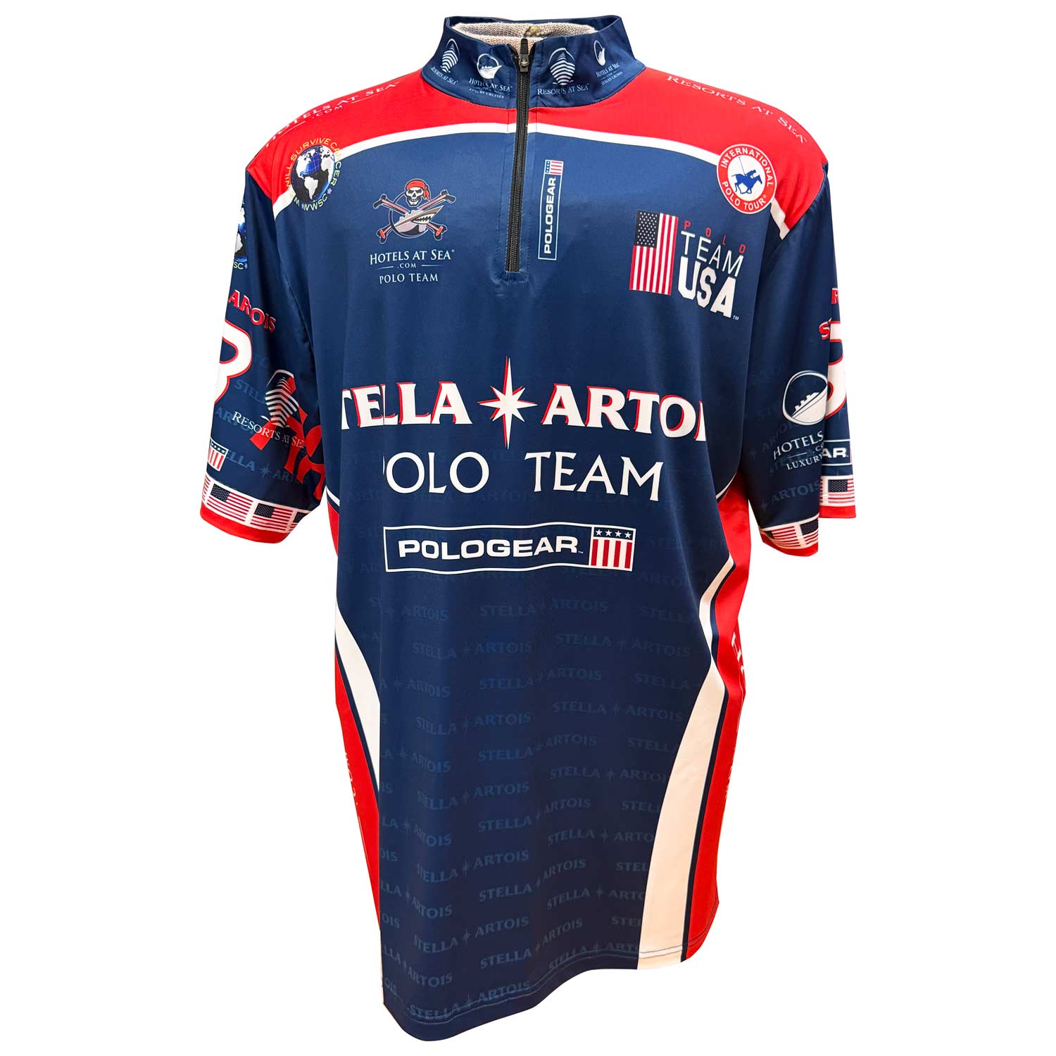 International Polo Tour Sublimated Team Jersey - Stella Artois
