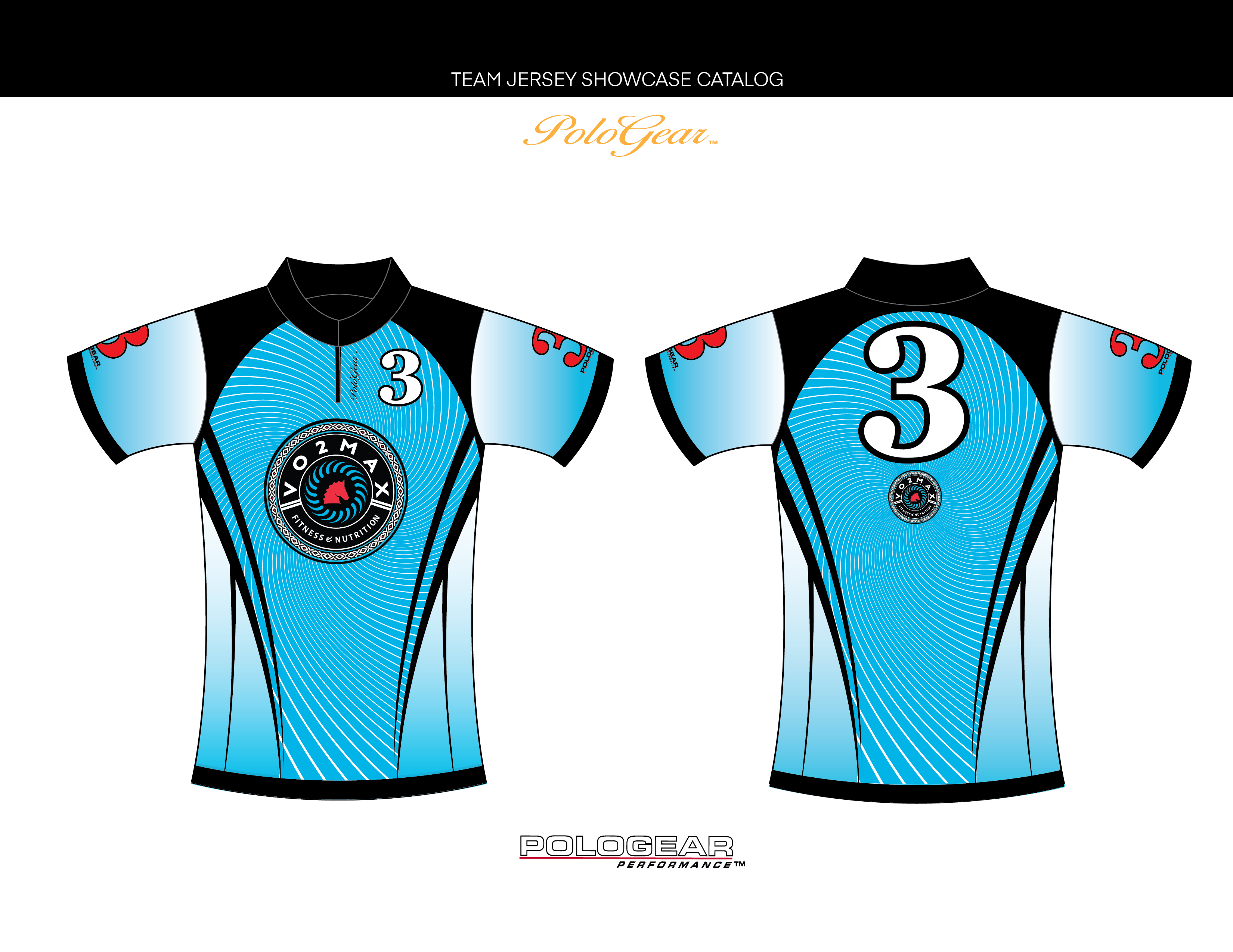 Design Your Own Sublimated Polo Jersey