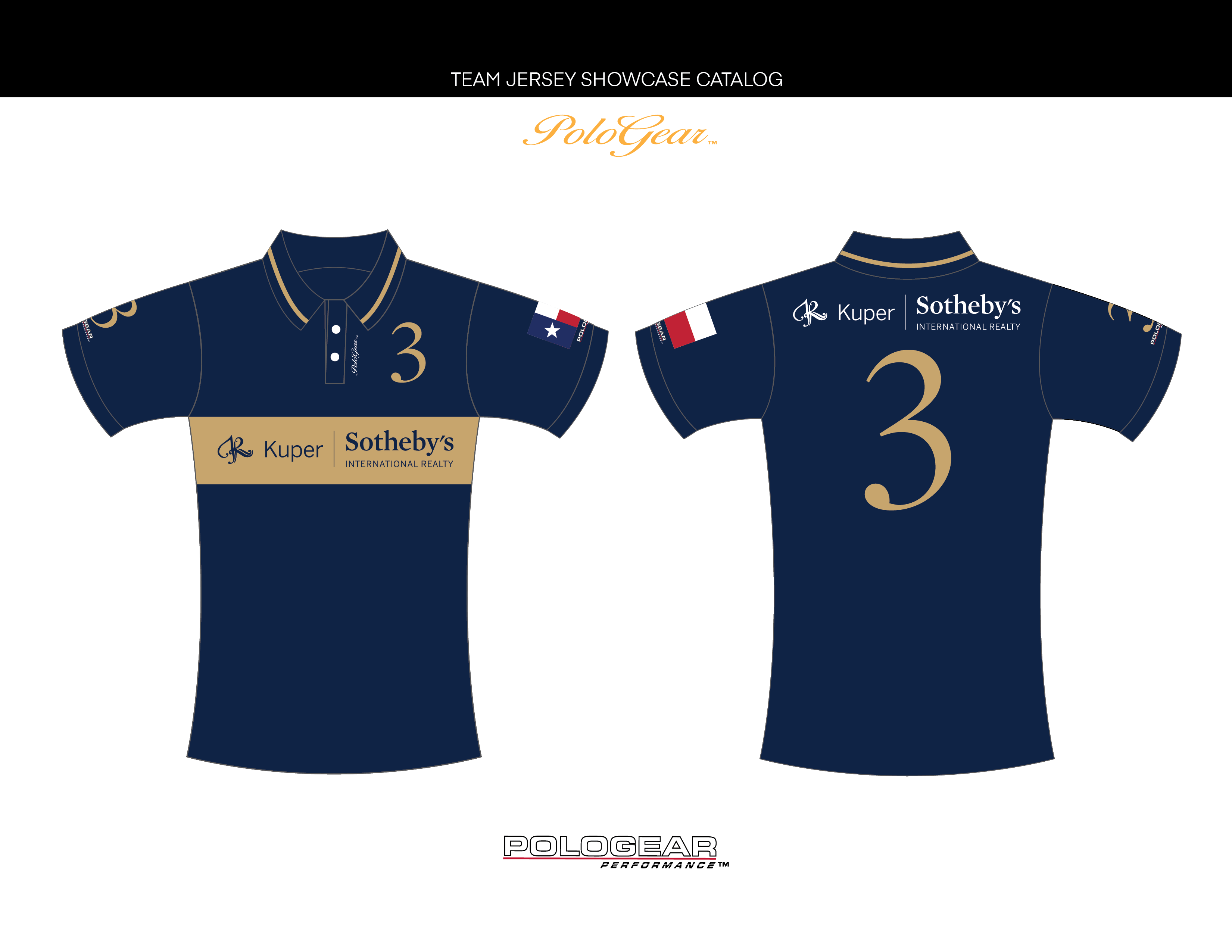 Design Your Own Sublimated Polo Jersey