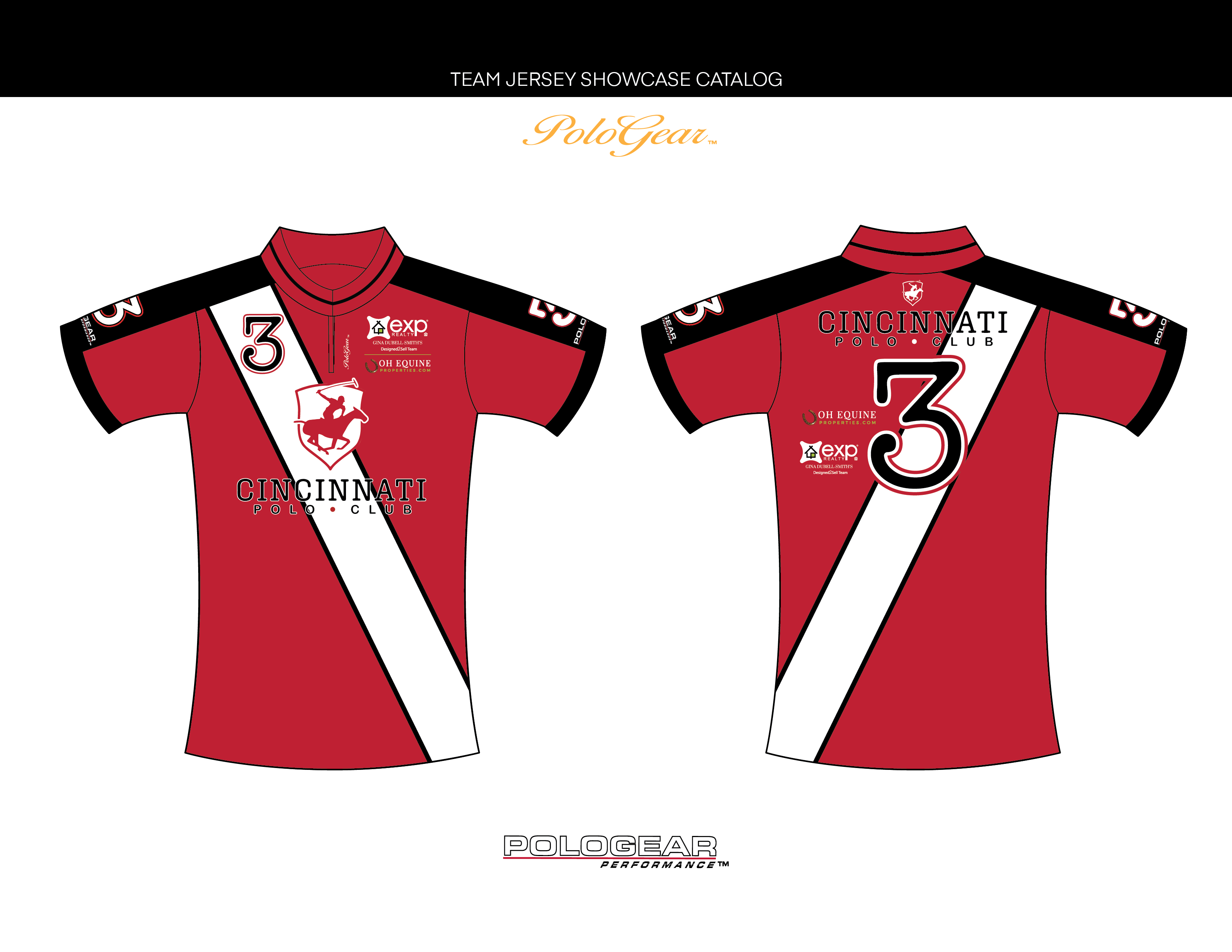 Design Your Own Sublimated Polo Jersey