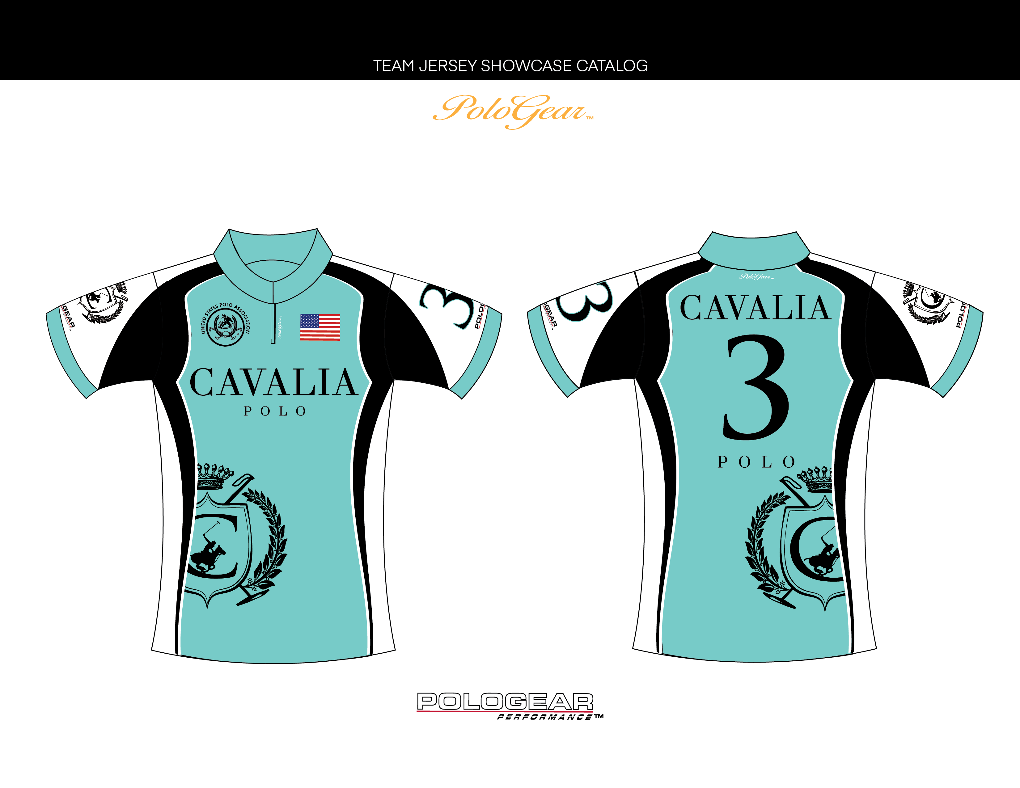 Design Your Own Sublimated Polo Jersey