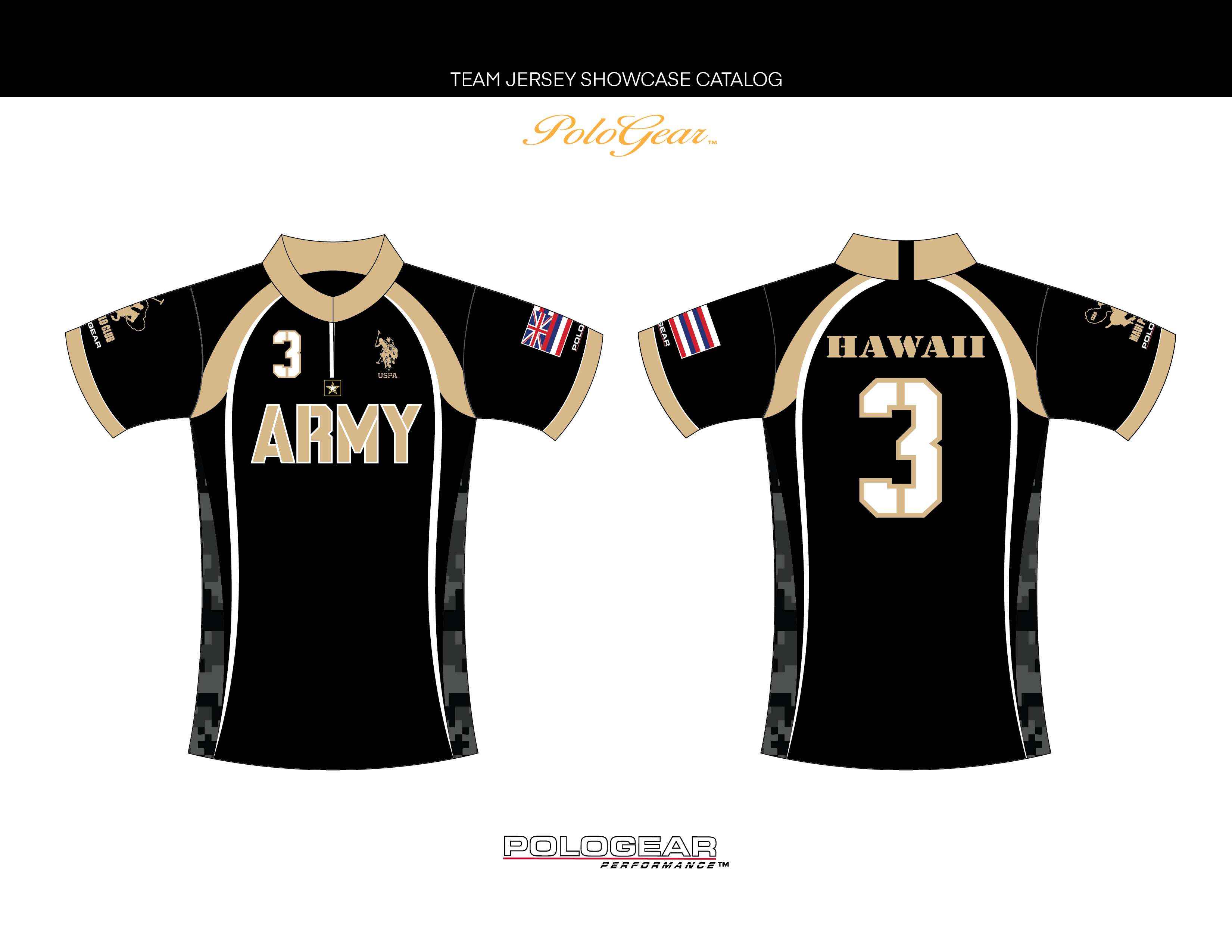 Design Your Own Sublimated Polo Jersey