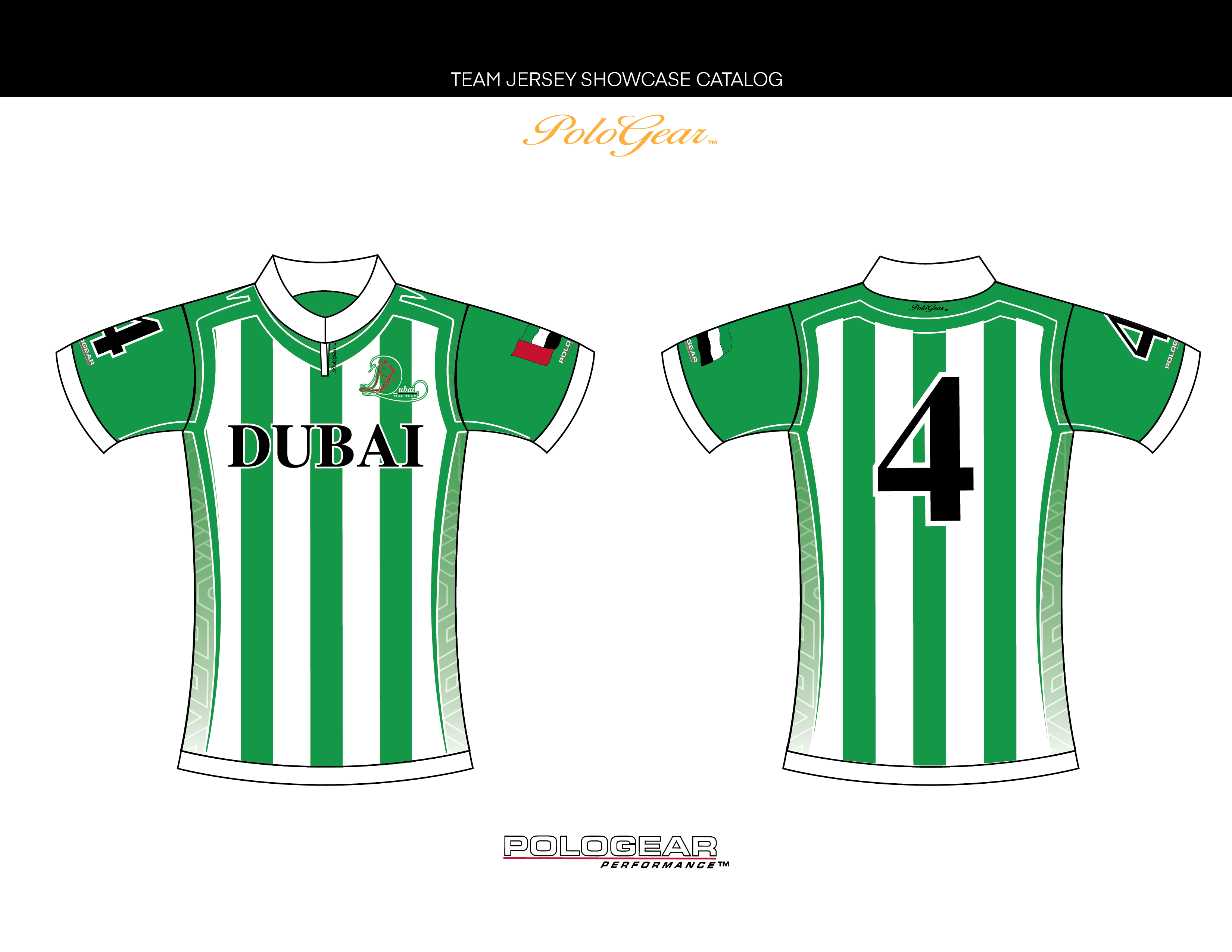 Design Your Own Sublimated Polo Jersey