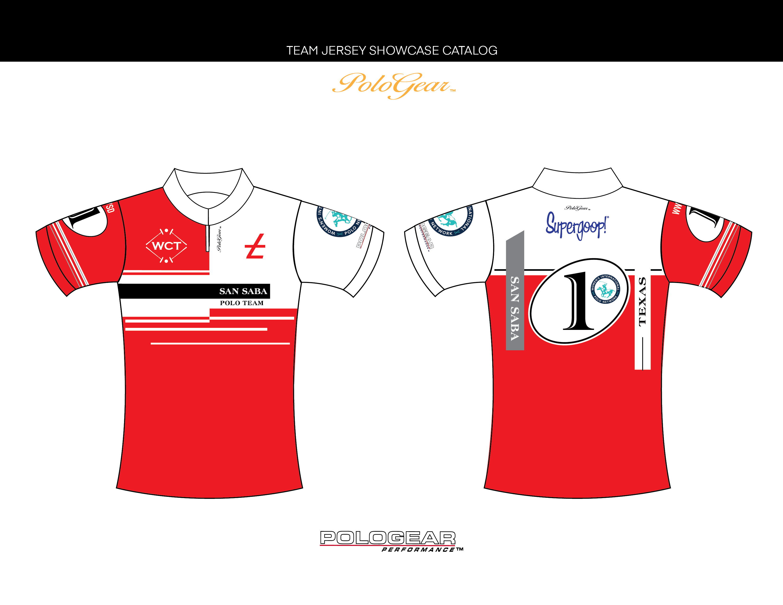 Design Your Own Sublimated Polo Jersey