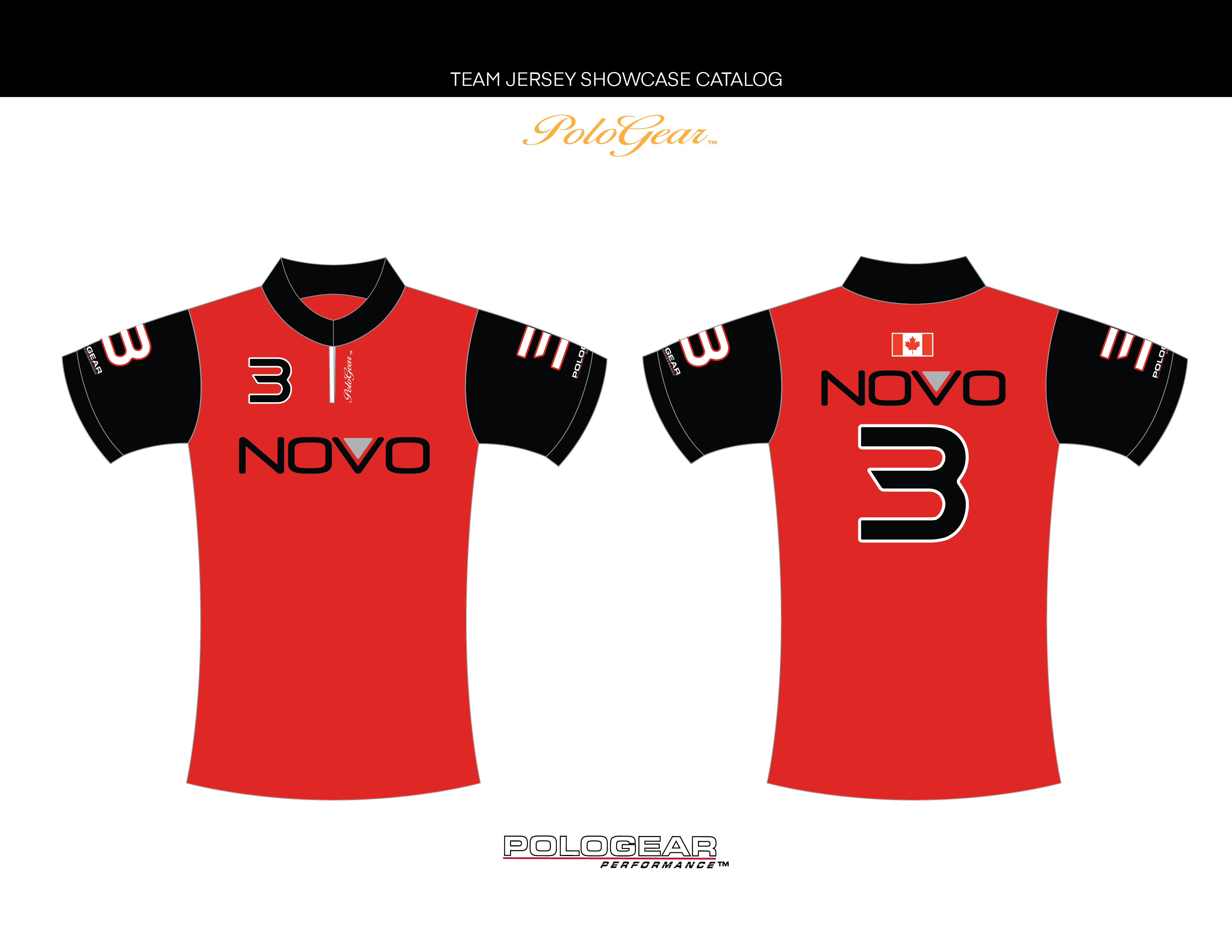 Design Your Own Sublimated Polo Jersey