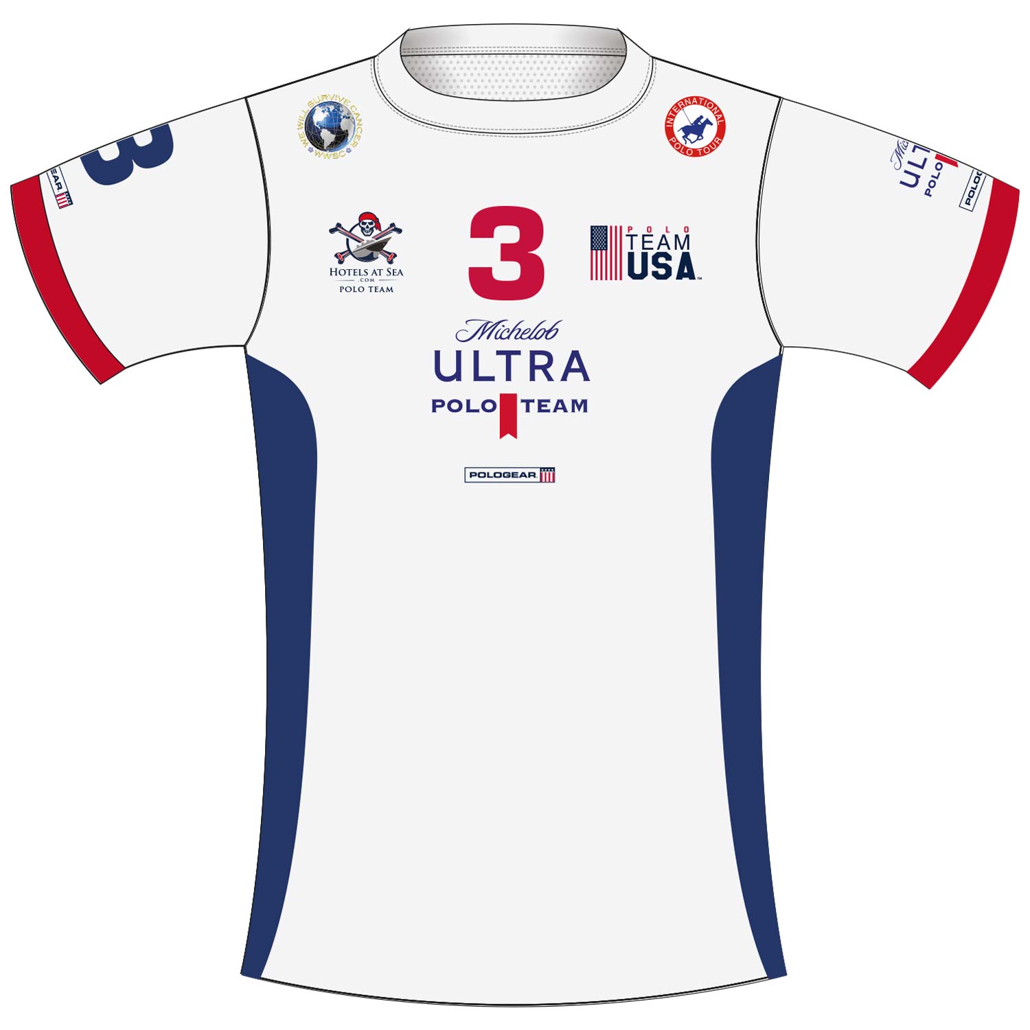 International Polo Tour Sublimated T-Jersey - Michelob
