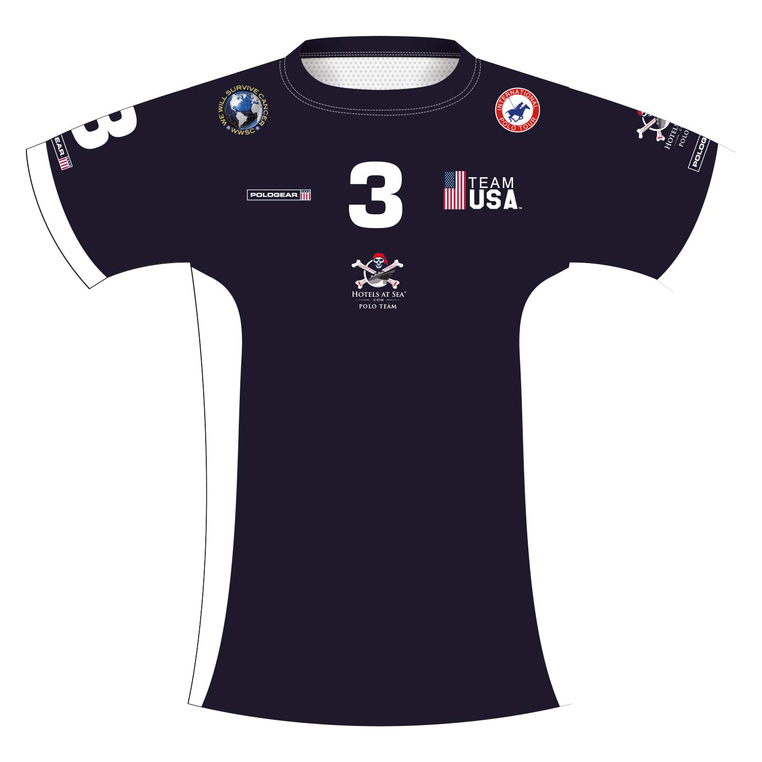 International Polo Tour Sublimated T-Jersey - Hotels at Sea