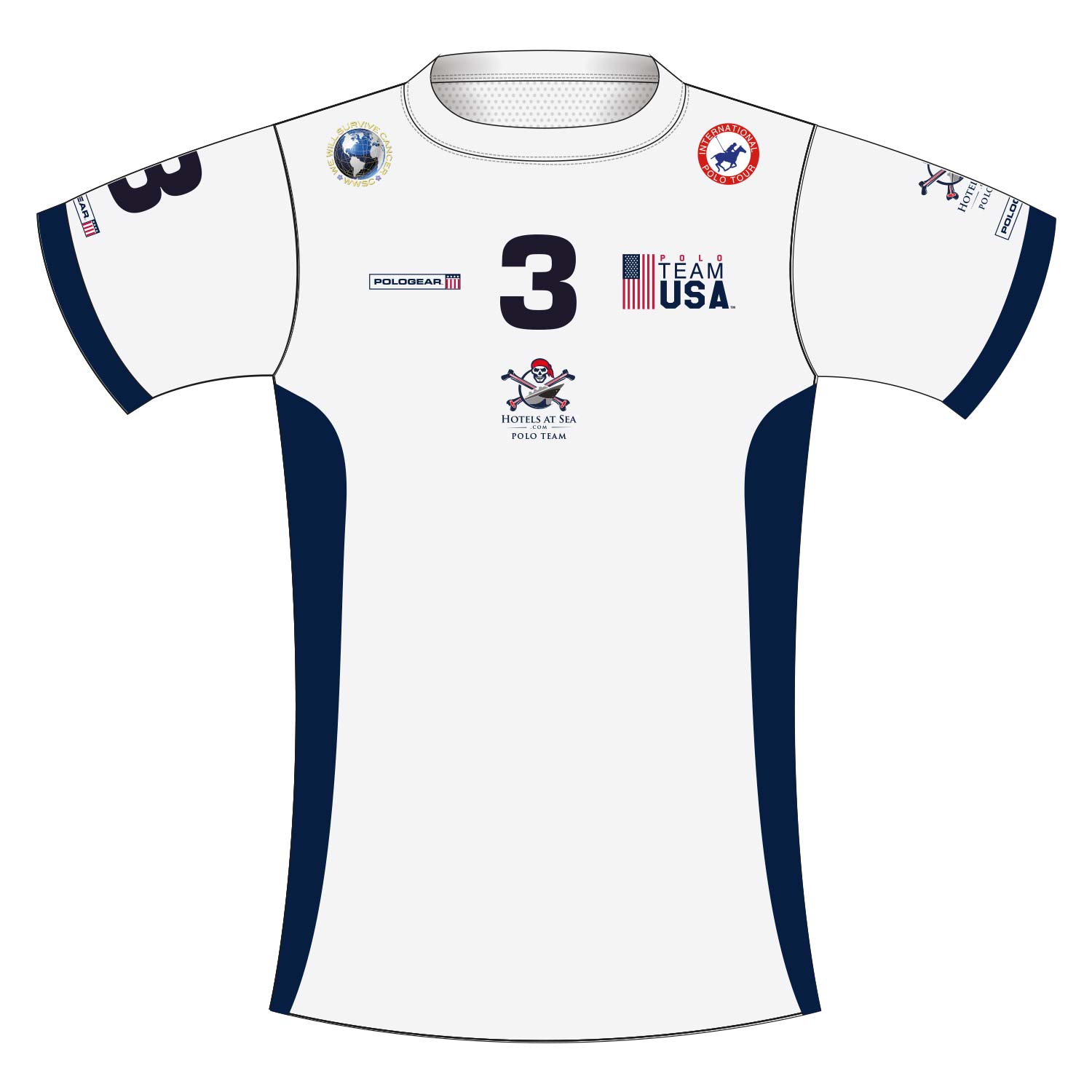 International Polo Tour Sublimated T-Jersey - Hotels at Sea