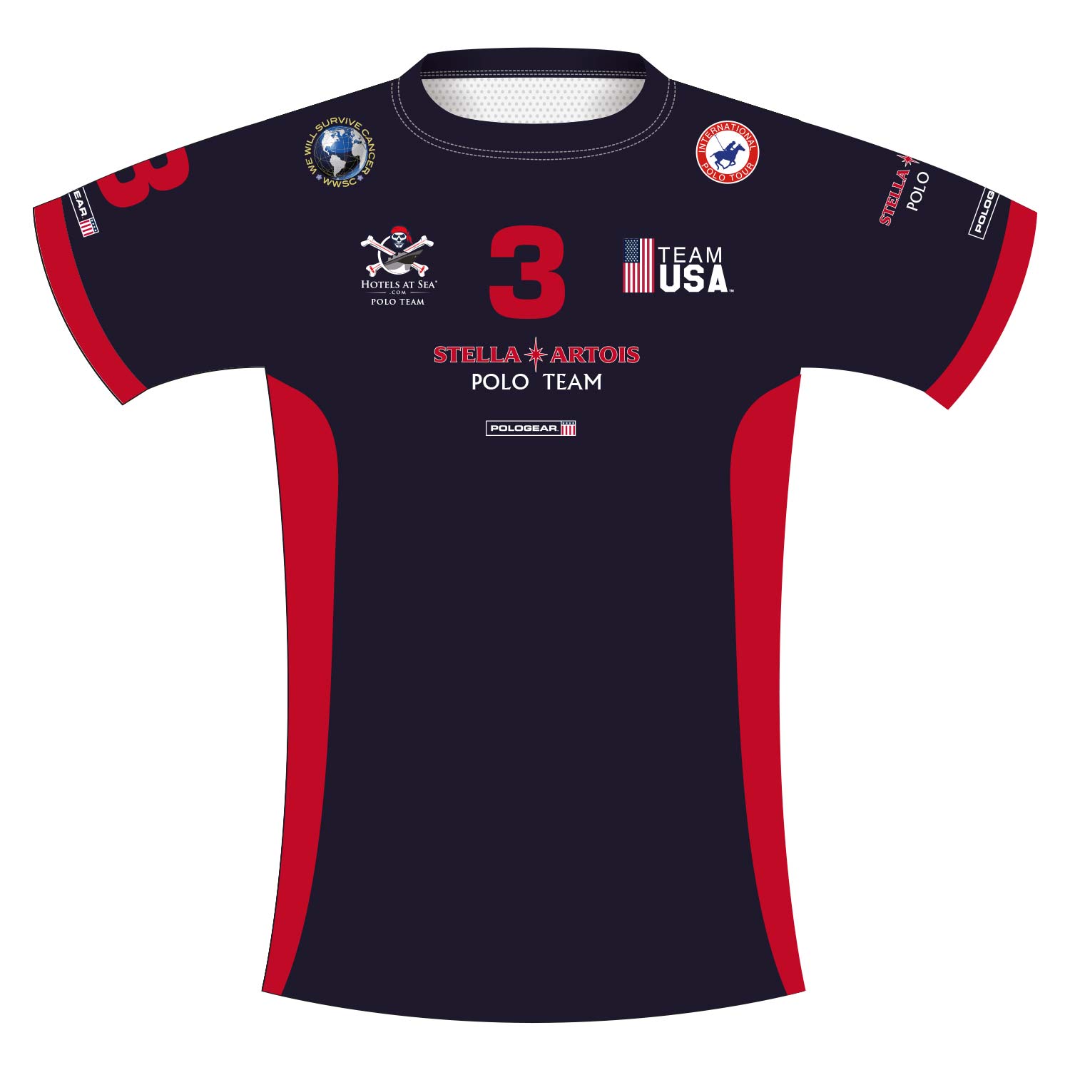International Polo Tour Sublimated T-Jersey - Stella Artois
