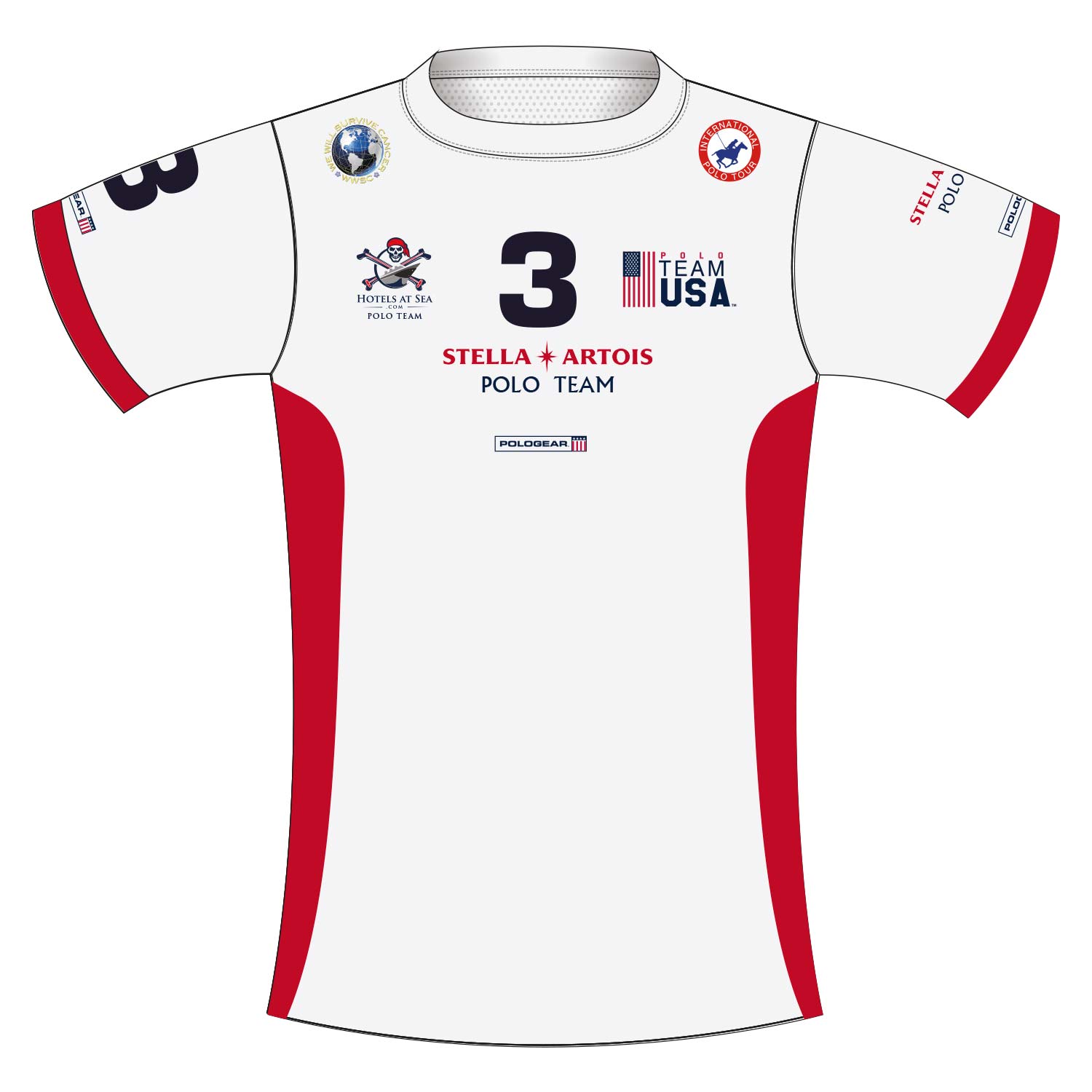 International Polo Tour Sublimated T-Jersey - Stella Artois