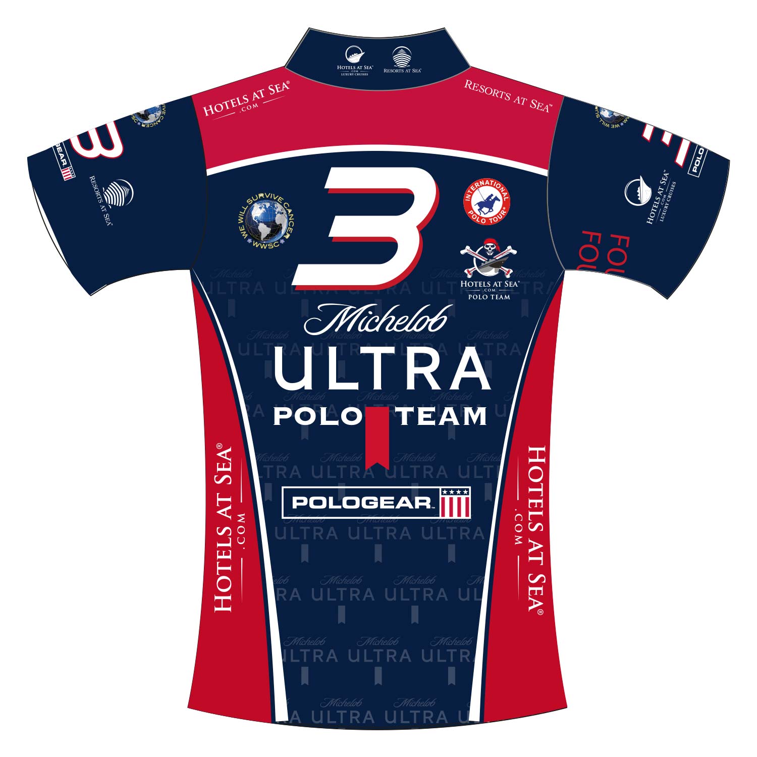 International Polo Tour Sublimated Team Jersey - Michelob