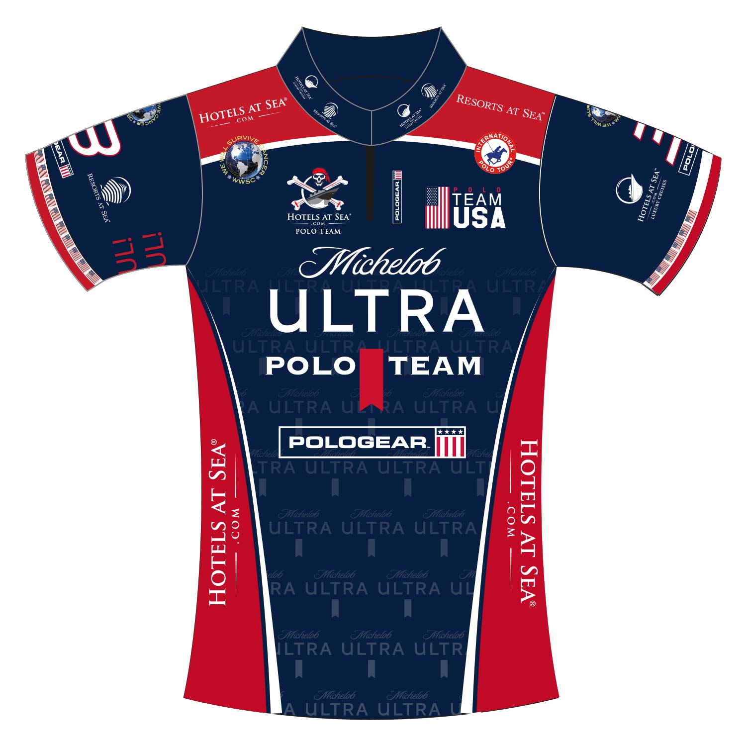 International Polo Tour Sublimated Team Jersey - Michelob
