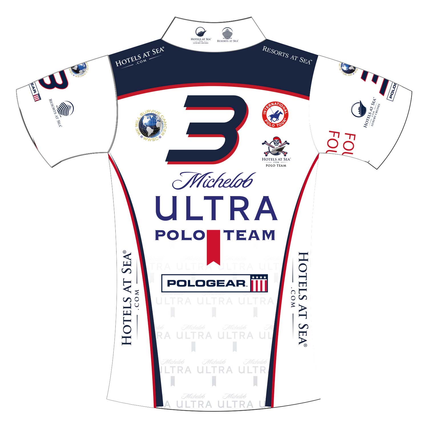 International Polo Tour Sublimated Team Jersey - Michelob