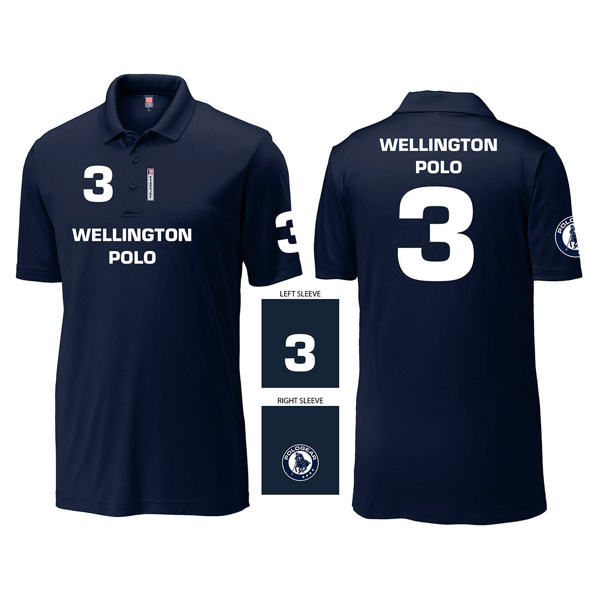 Polo Team Jersey-Best Value Custom Set of 4