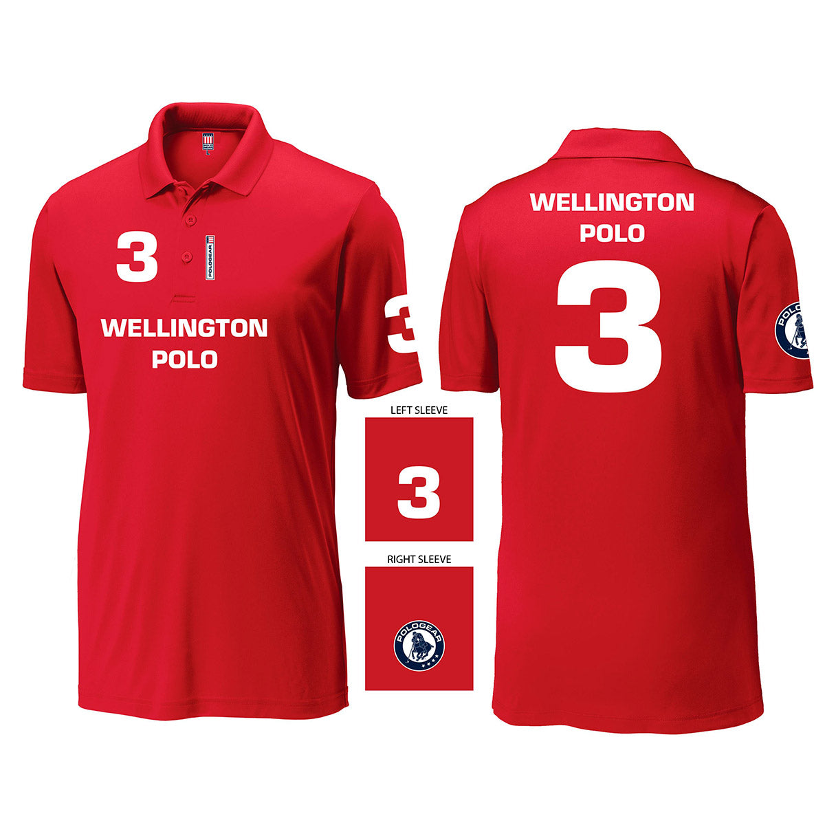 Polo Team Jersey-Best Value Custom Set of 4