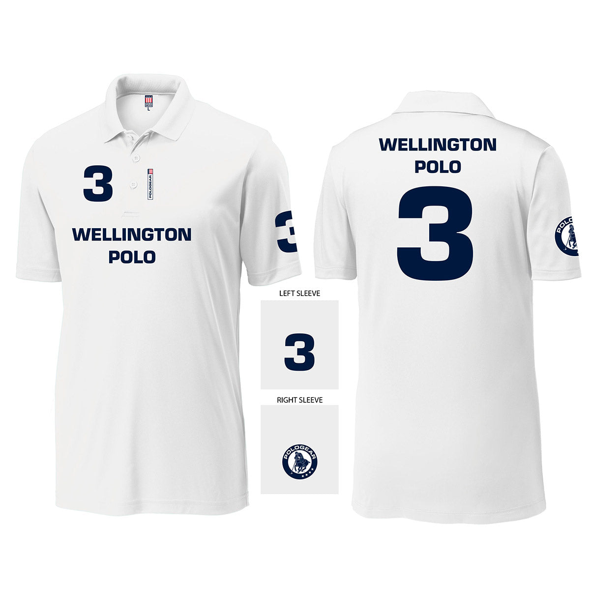 Polo Team Jersey-Best Value Custom Set of 4