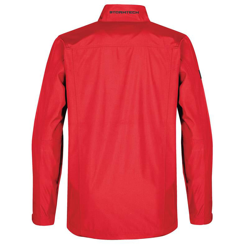 Polo Softshell Jacket Red Back