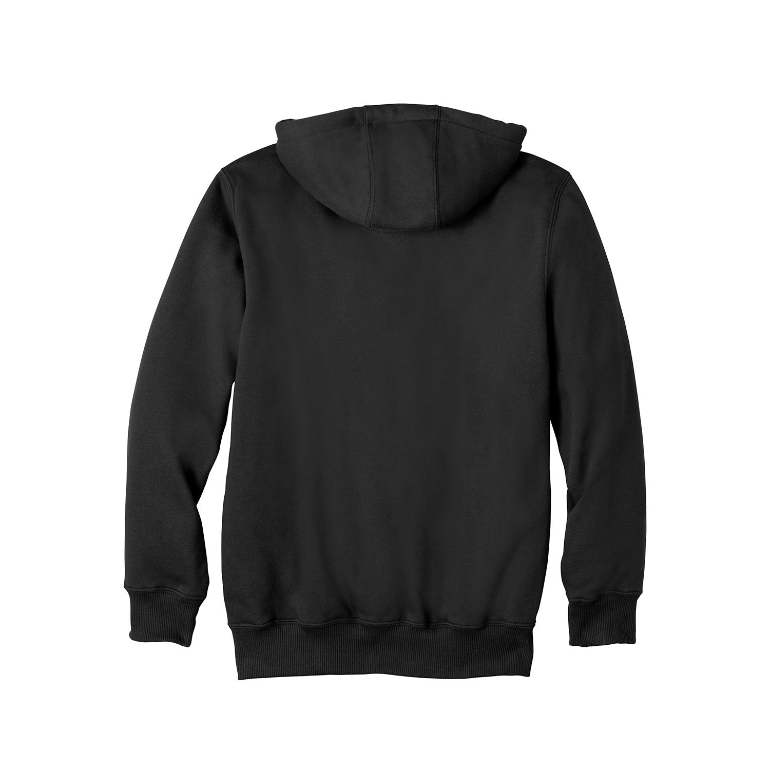 Polo Hoodie Black Back
