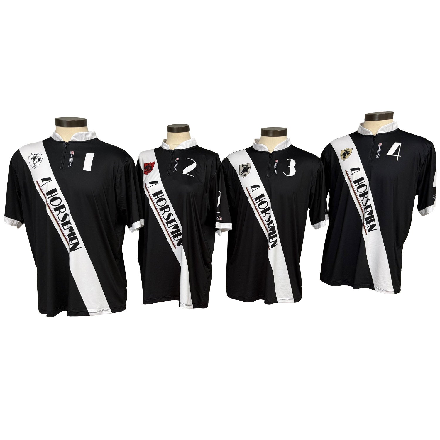 Field Ready Polo Team Jerseys - Complete Set - 4 HORSEMAN