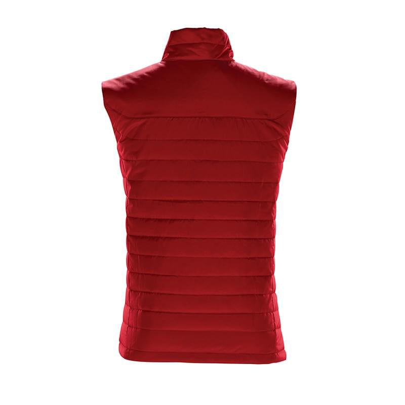 Polo Vest - Men's Sports Red Back
