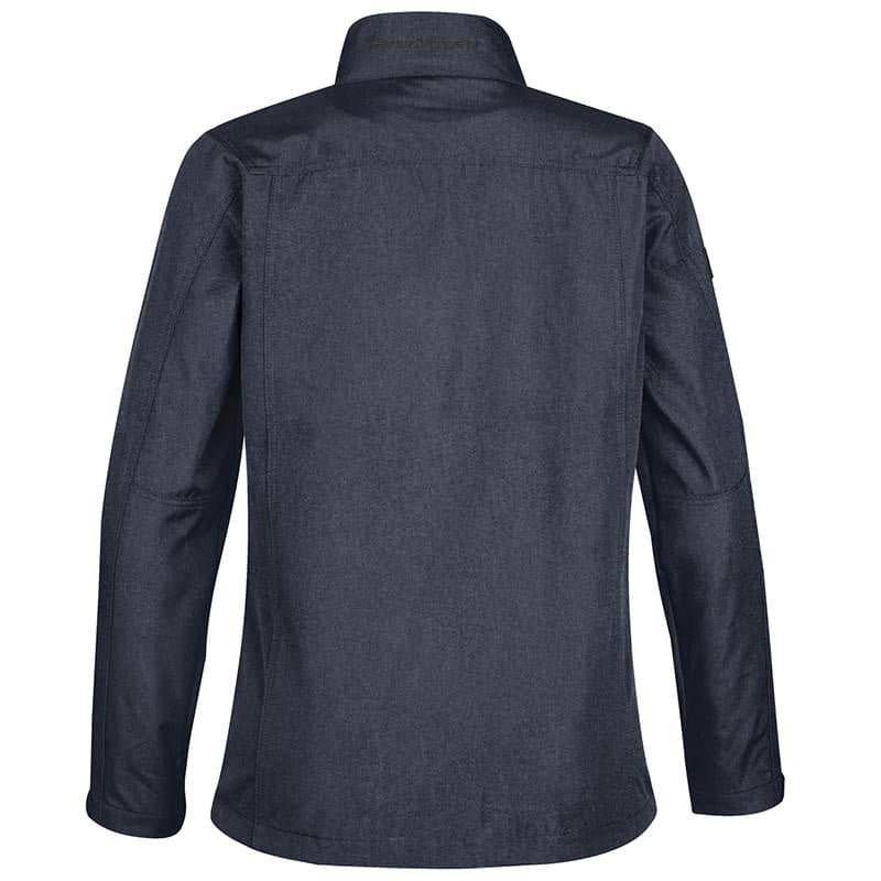 Polo Softshell Jacket Navy Back Women