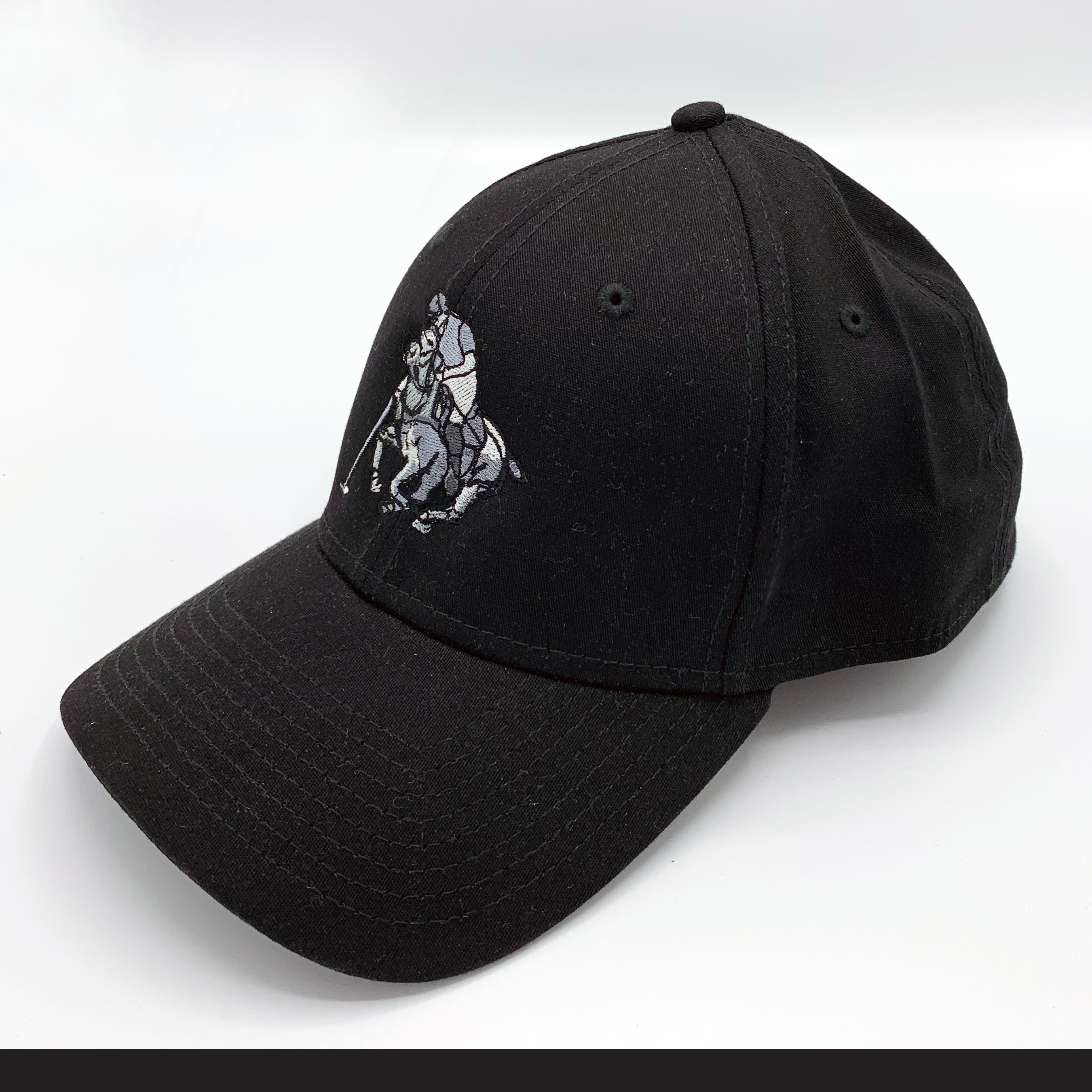 Cap-Black and White Player-Fitted - black - Large/ExtraLarge