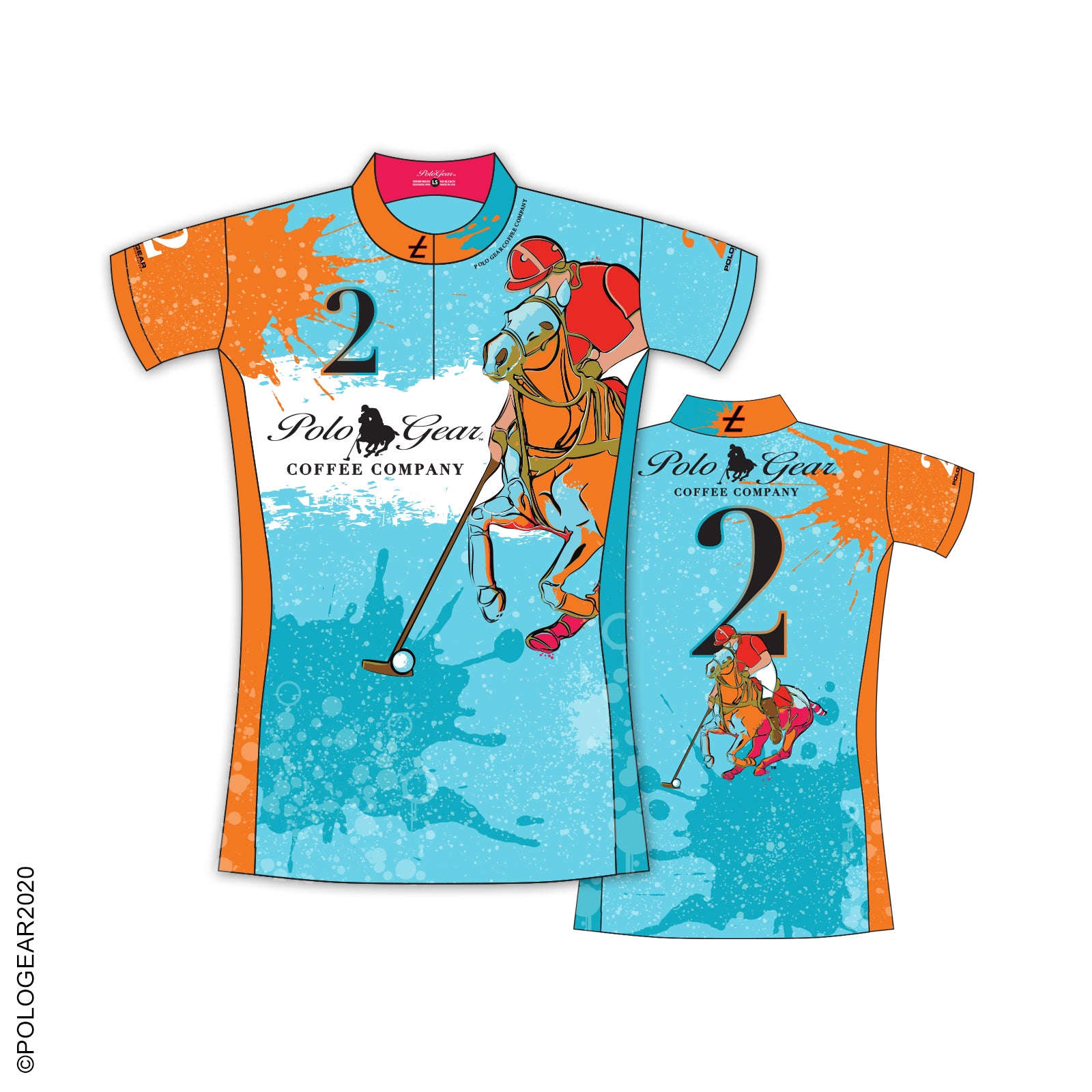 top gear polo nord Ladies Team Jersey-PoloGear Coffee Company-2020 Official Team Jersey