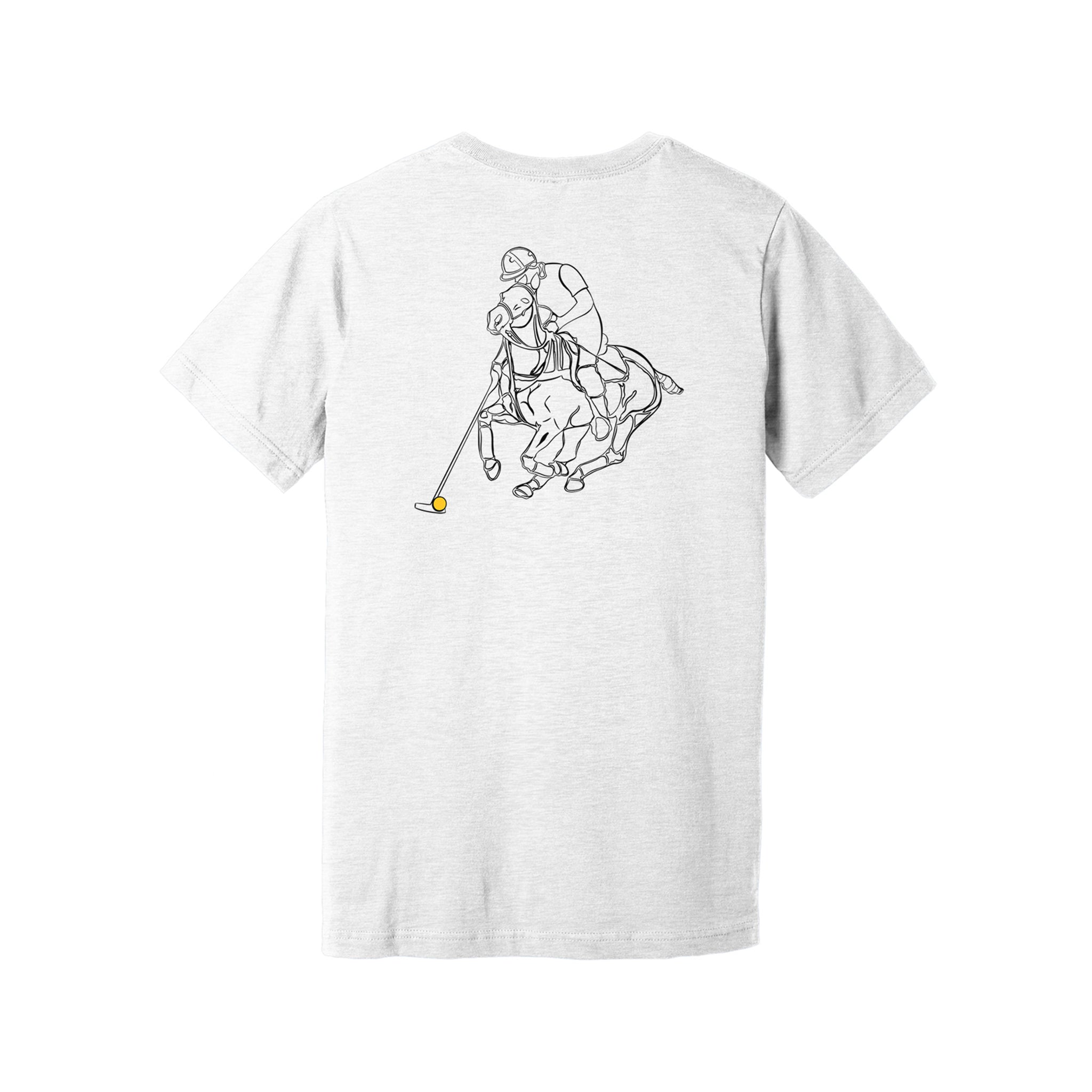 T Shirt-Bold Back Player Logo