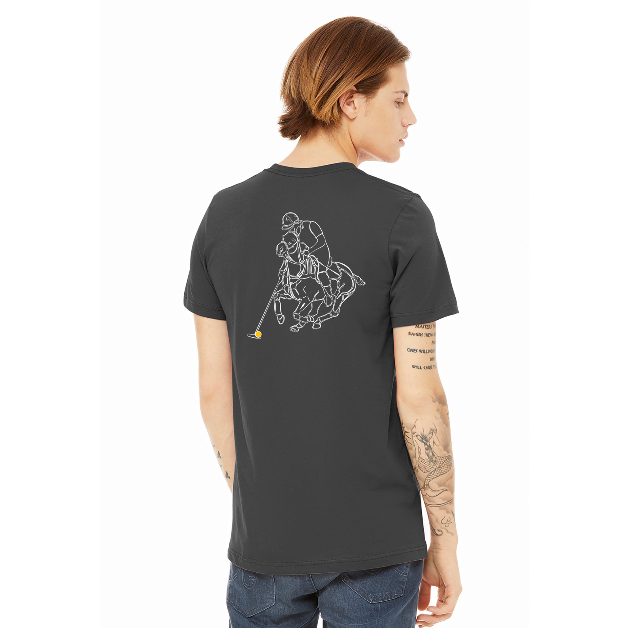 T Shirt-Bold Back Player Logo