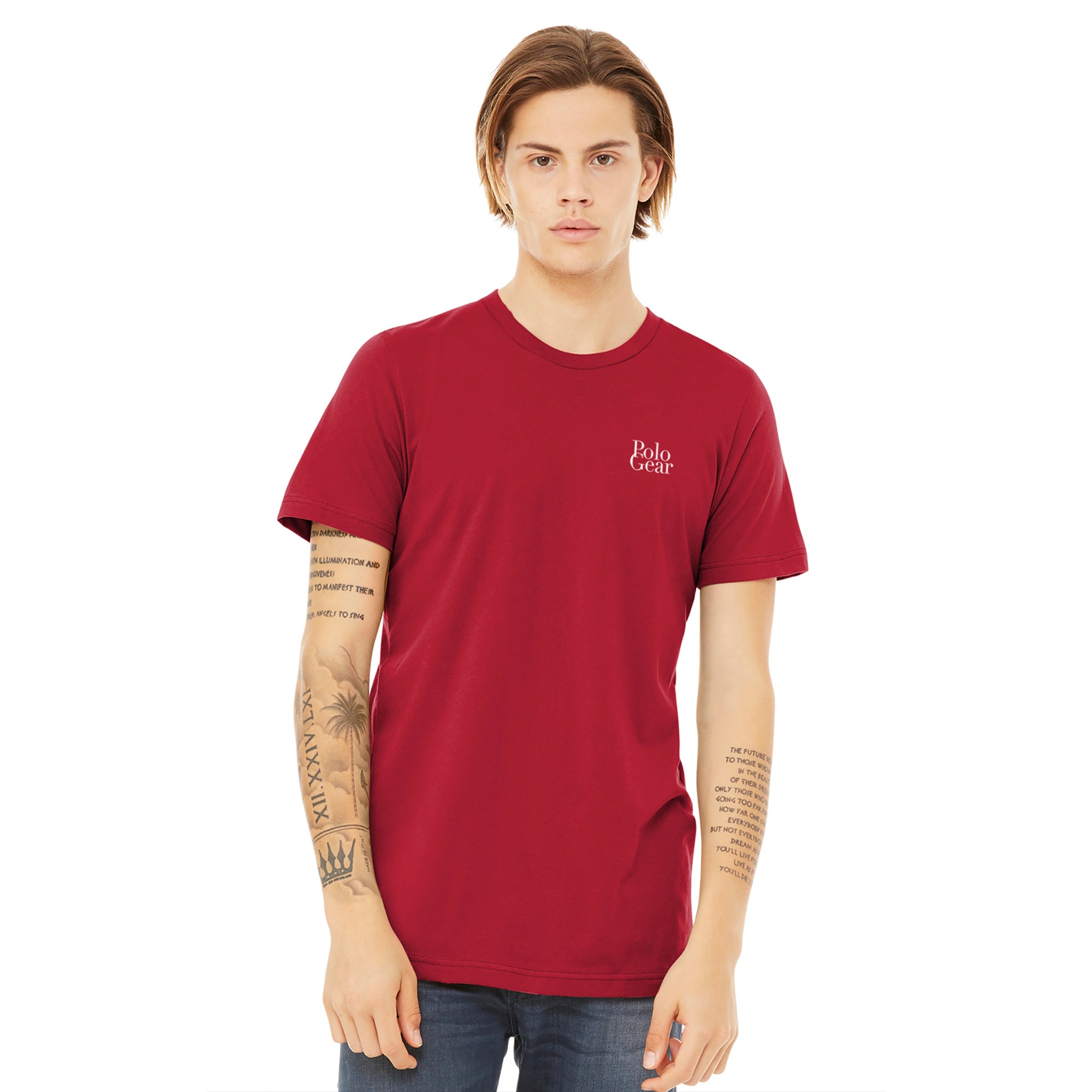 T Shirt-Bold Back Player Logo