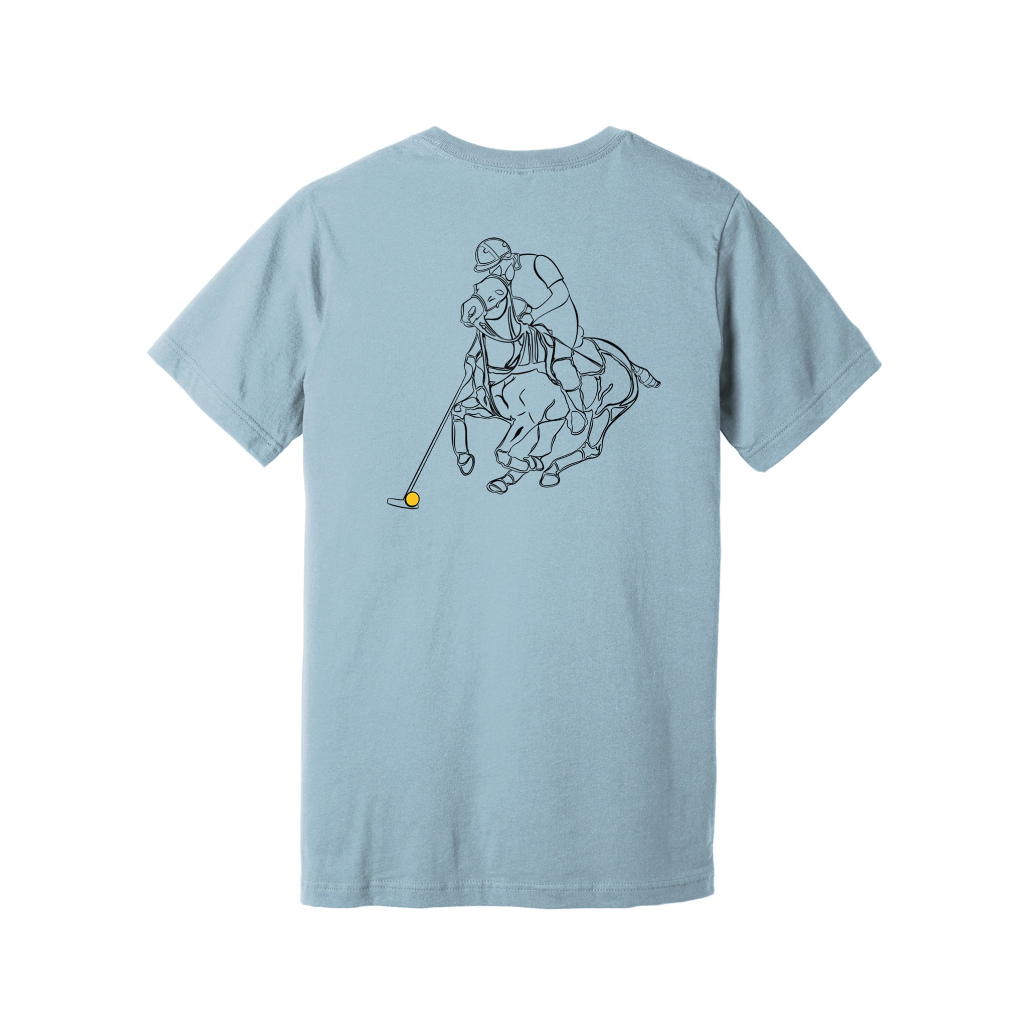 T Shirt-Bold Back Player Logo