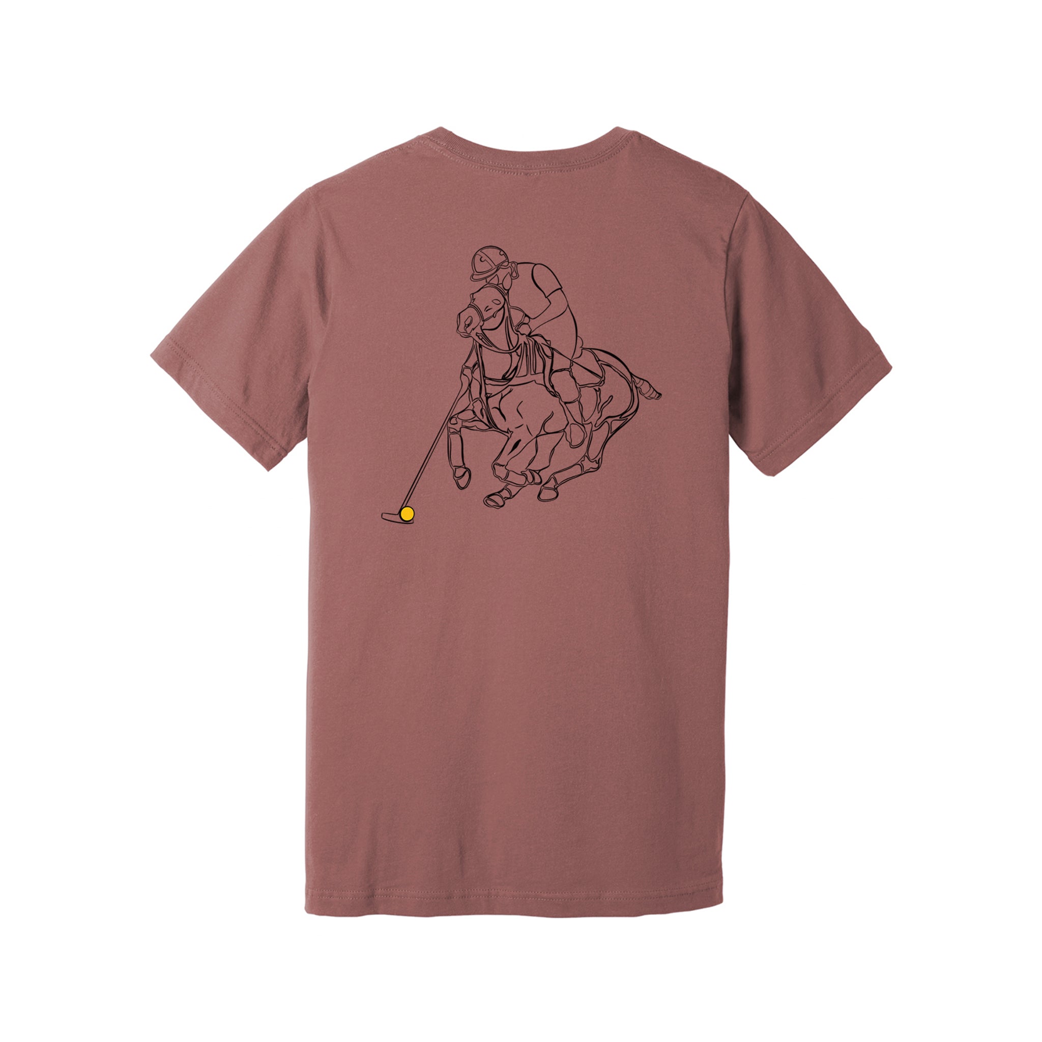 T Shirt-Bold Back Player Logo