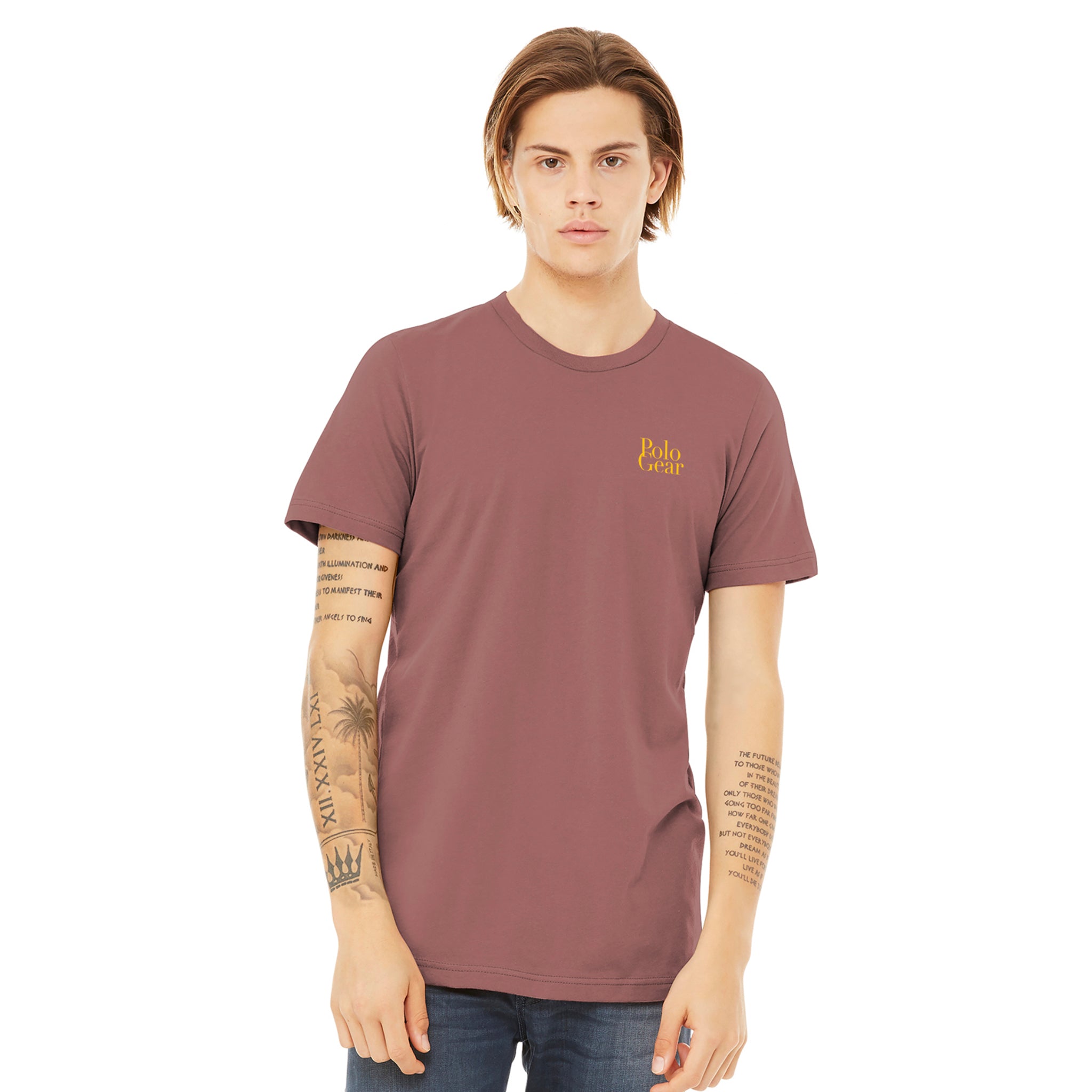 T Shirt-Bold Back Player Logo
