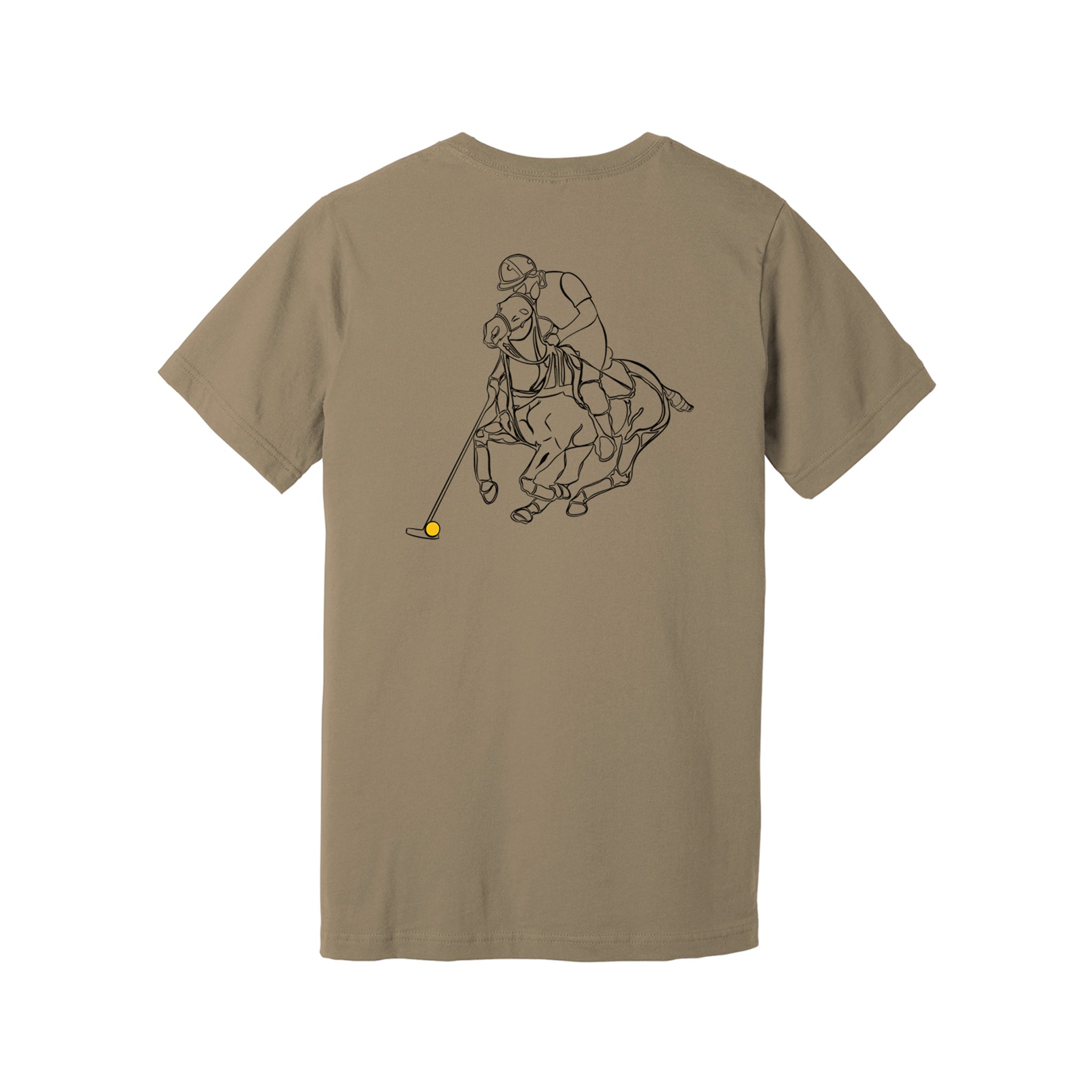T Shirt-Bold Back Player Logo