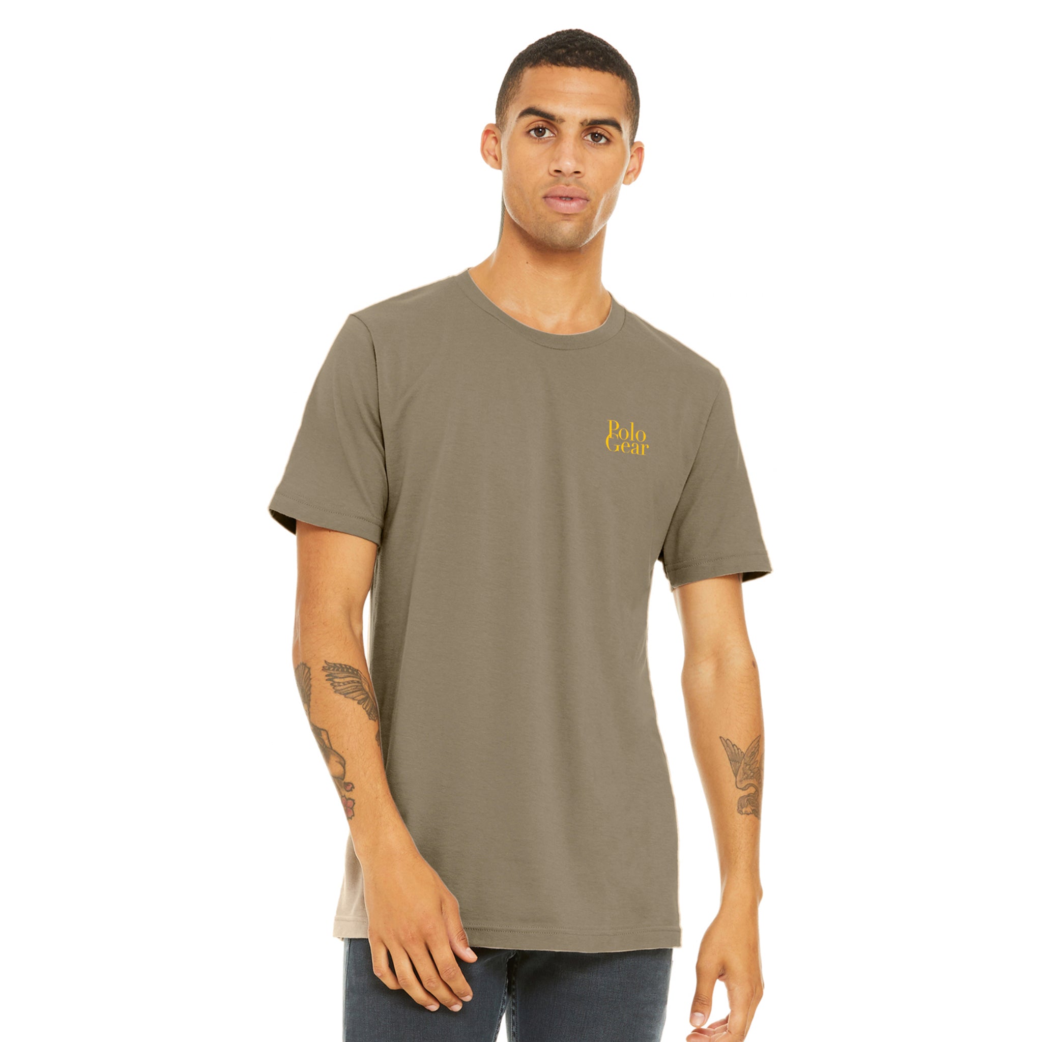 T Shirt-Bold Back Player Logo