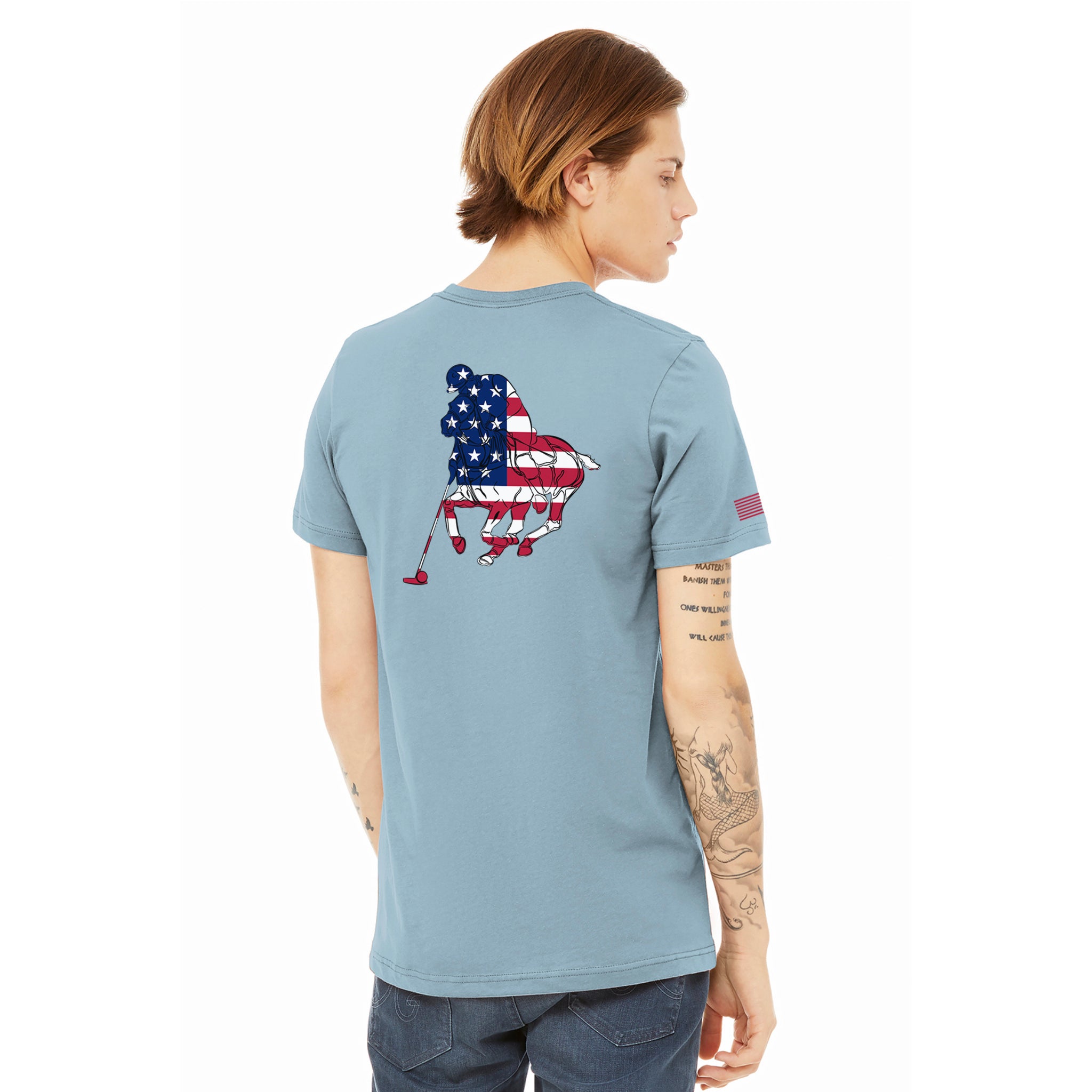 T Shirt-Polo Stars & Stripes