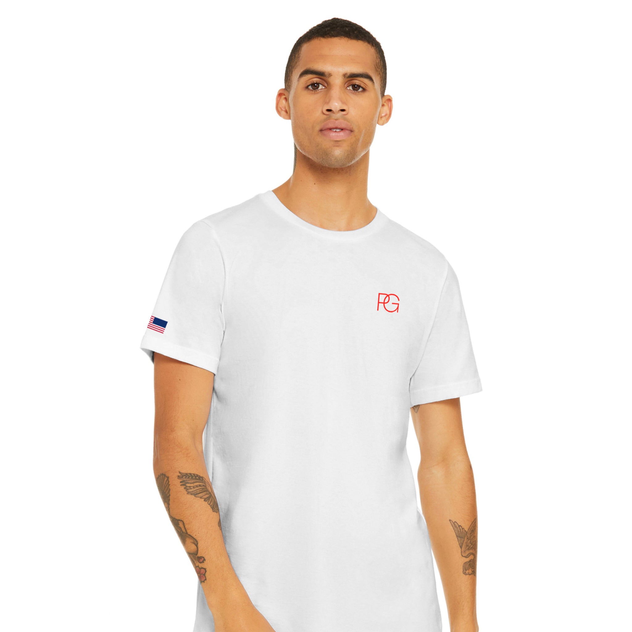 T Shirt-Polo Stars & Stripes