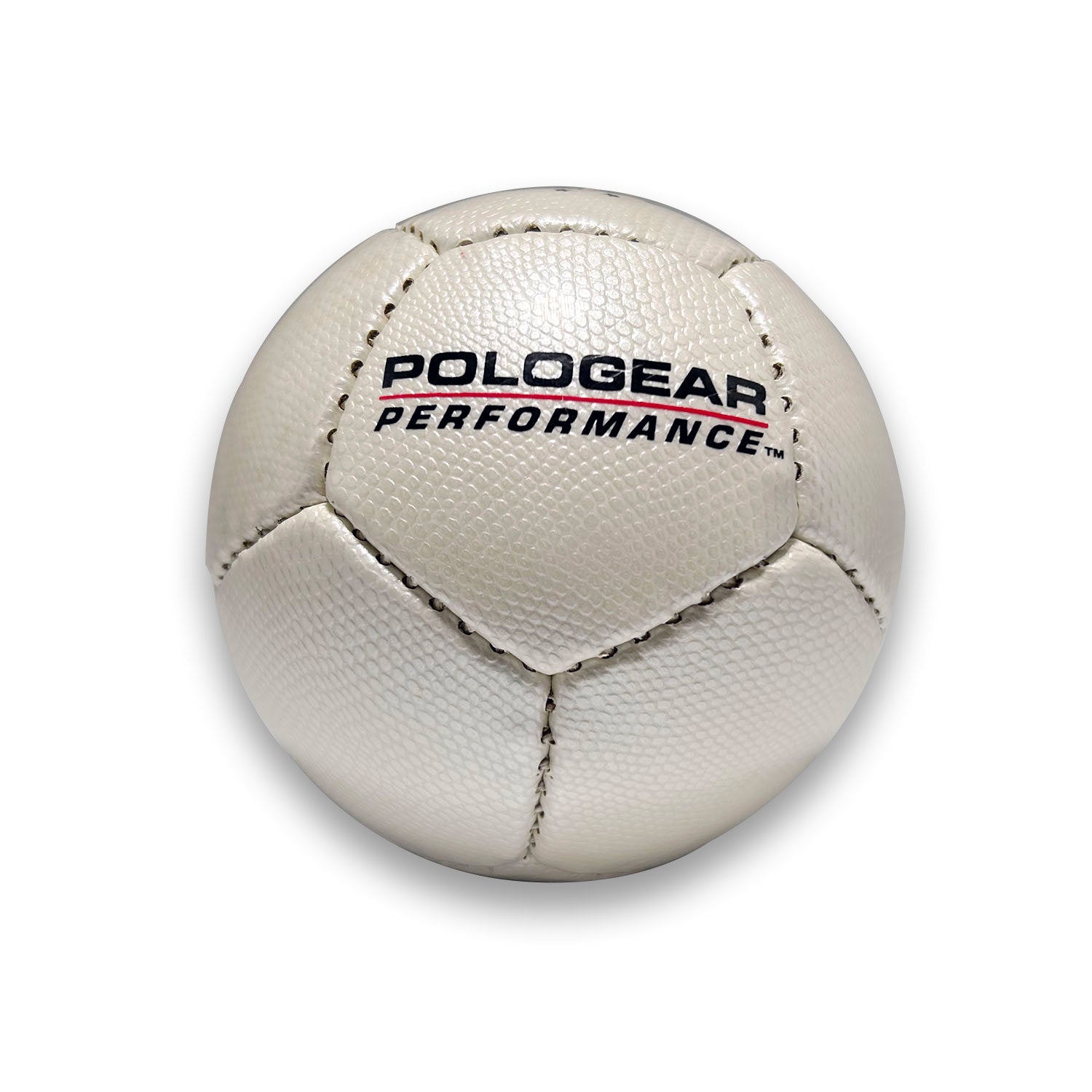 Polo Ball - Arena Polo Ball-Heavy Weight Snake Skin Pearl White