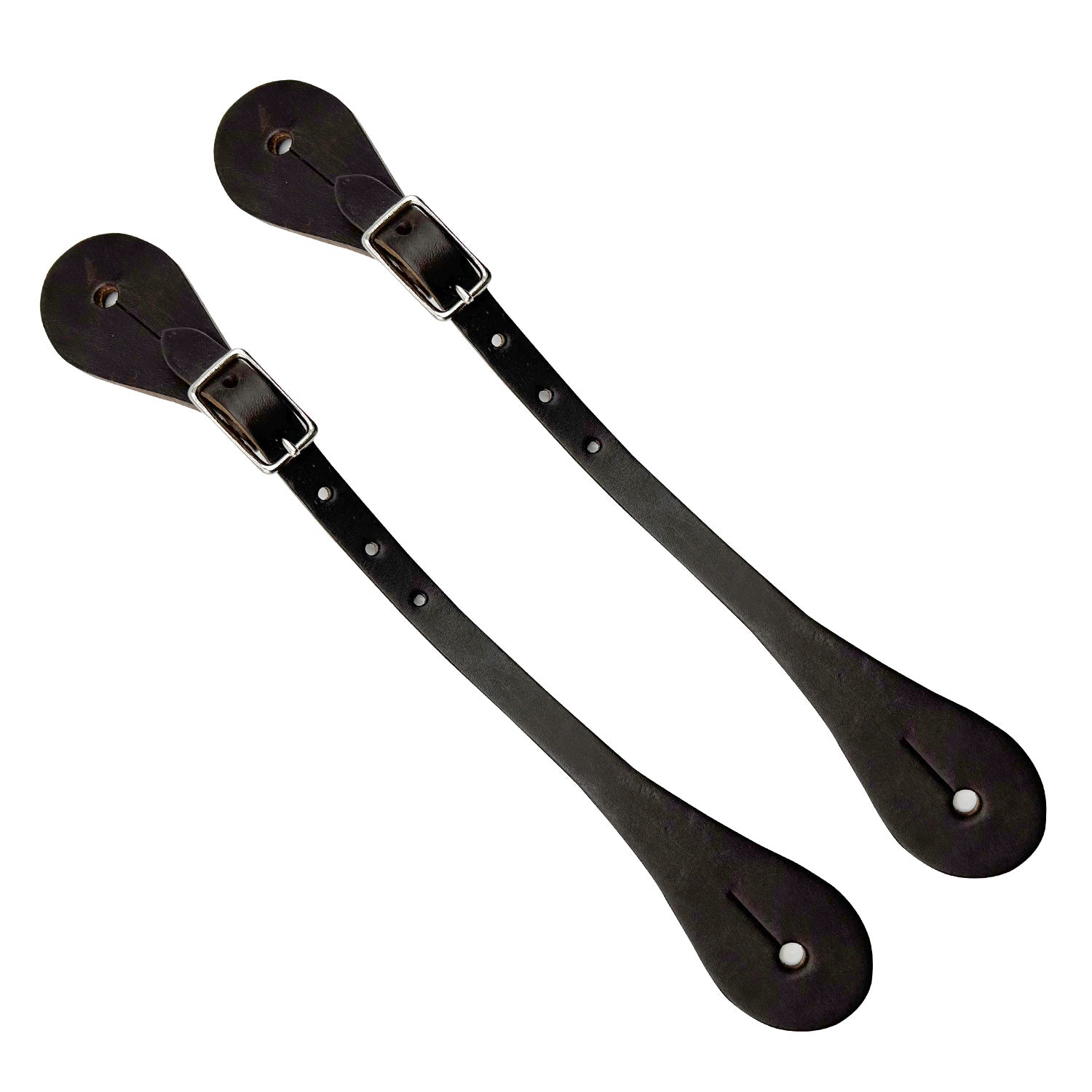 SPUR STRAPS-Western Single Strap Dark Oil Brown