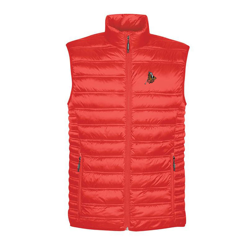 Polo Vest - Men's Thermal Red