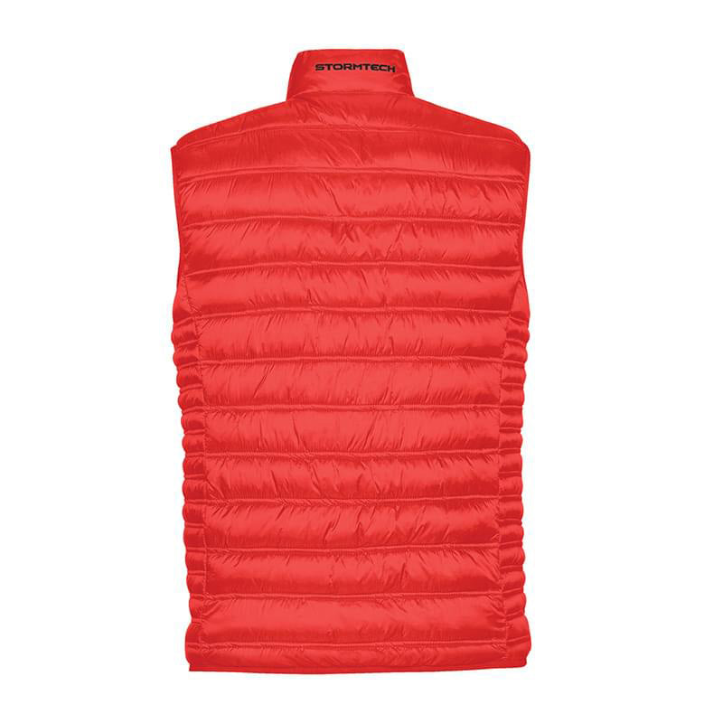 Polo Vest - Men's Thermal Red