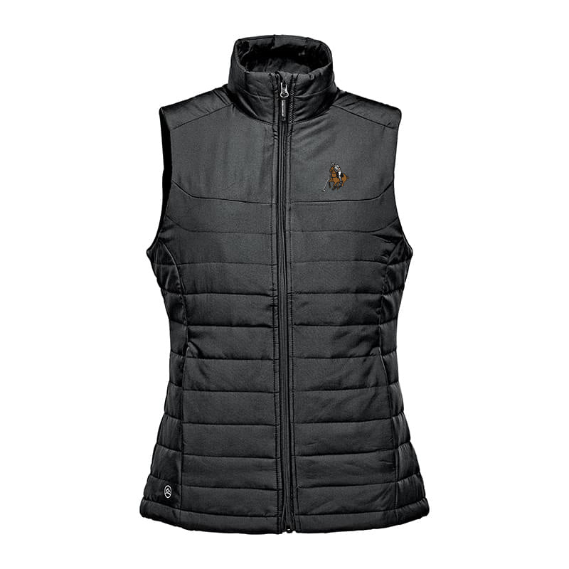 Polo Vest - Ladies Sports Black