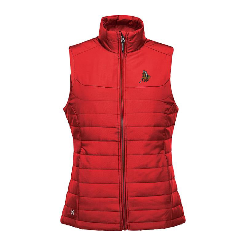 Polo Vest - Ladies Sports Red