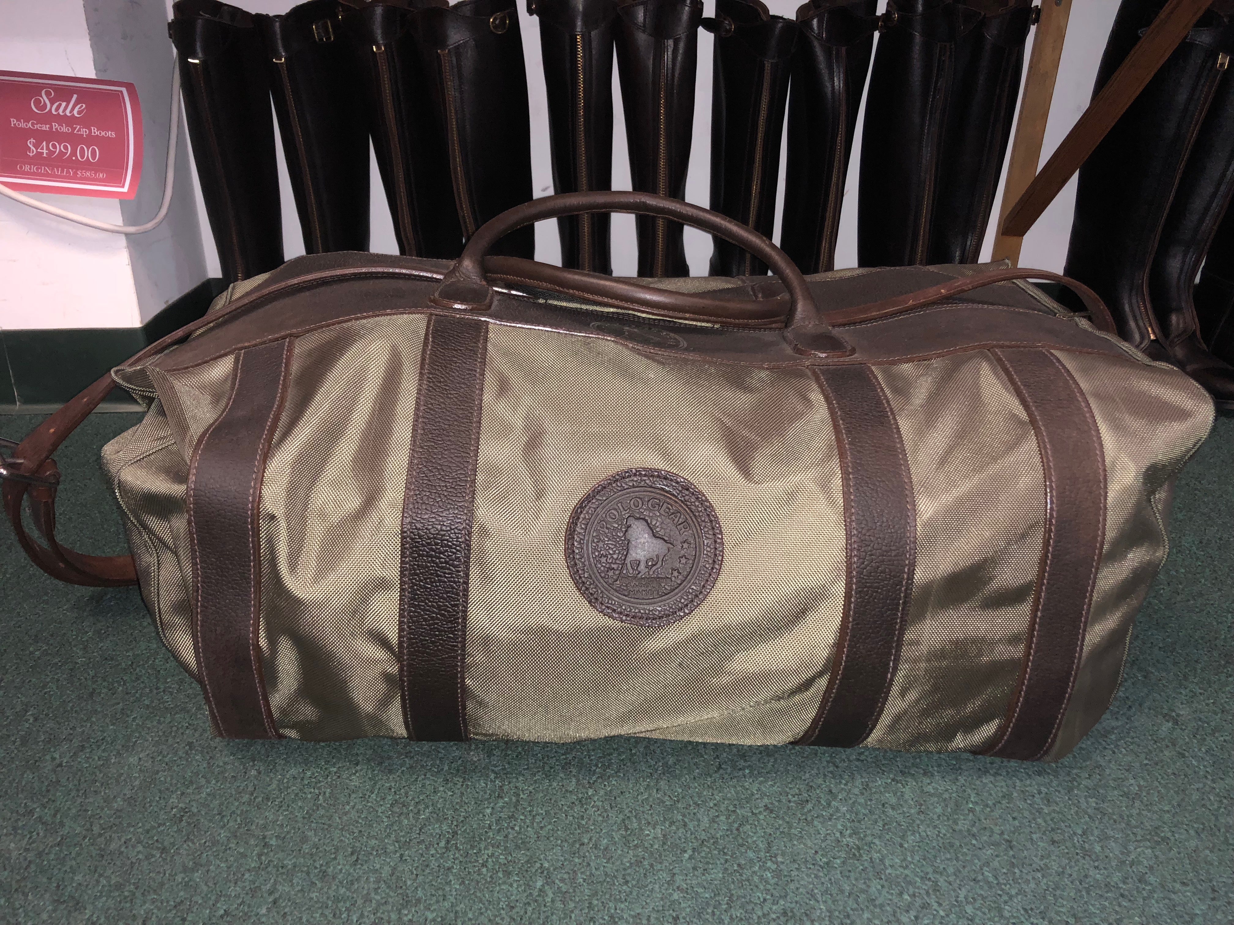 Polo Team Bag-Nylon/Leather Equipment & Gear Bag